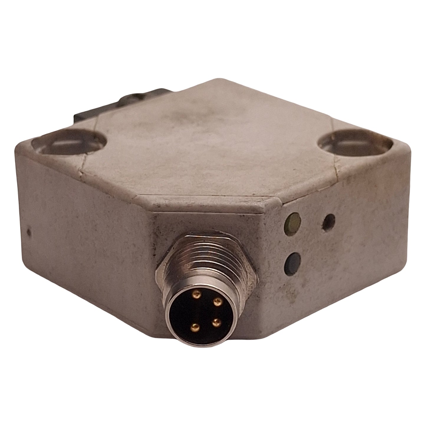 Used Festo 165327 Fiber-Optic Photoelectric Sensor, PNP, 0-120mm, 10-30VDC, 4-Pin M8