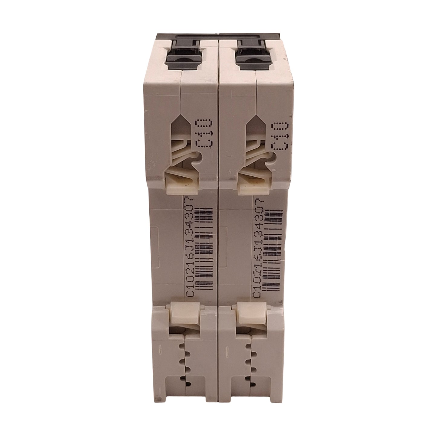 Used Siemens 5SY6210-7 Circuit Breaker, 2-Pole, 10A 400VAC, C-Curve, DIN Rail