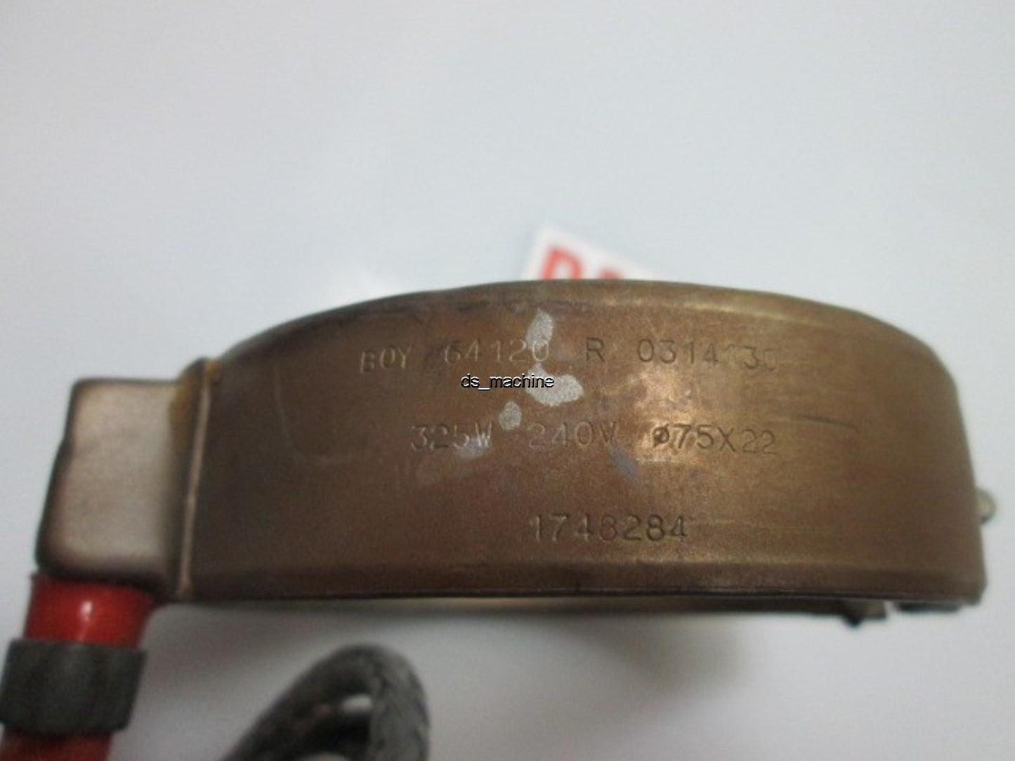 Used Watlow BOY 64120-R-0314130 Heating Heater Band 3" 325W, 240V, Injection Molding