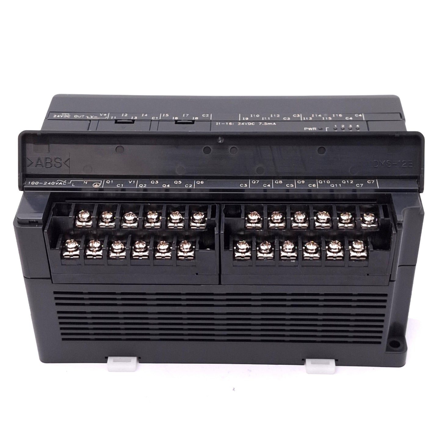Used GE Fanuc IC200UDR005-BG VersaMax Micro PLC Controller, 100-240VAC, 24VDC/Relay