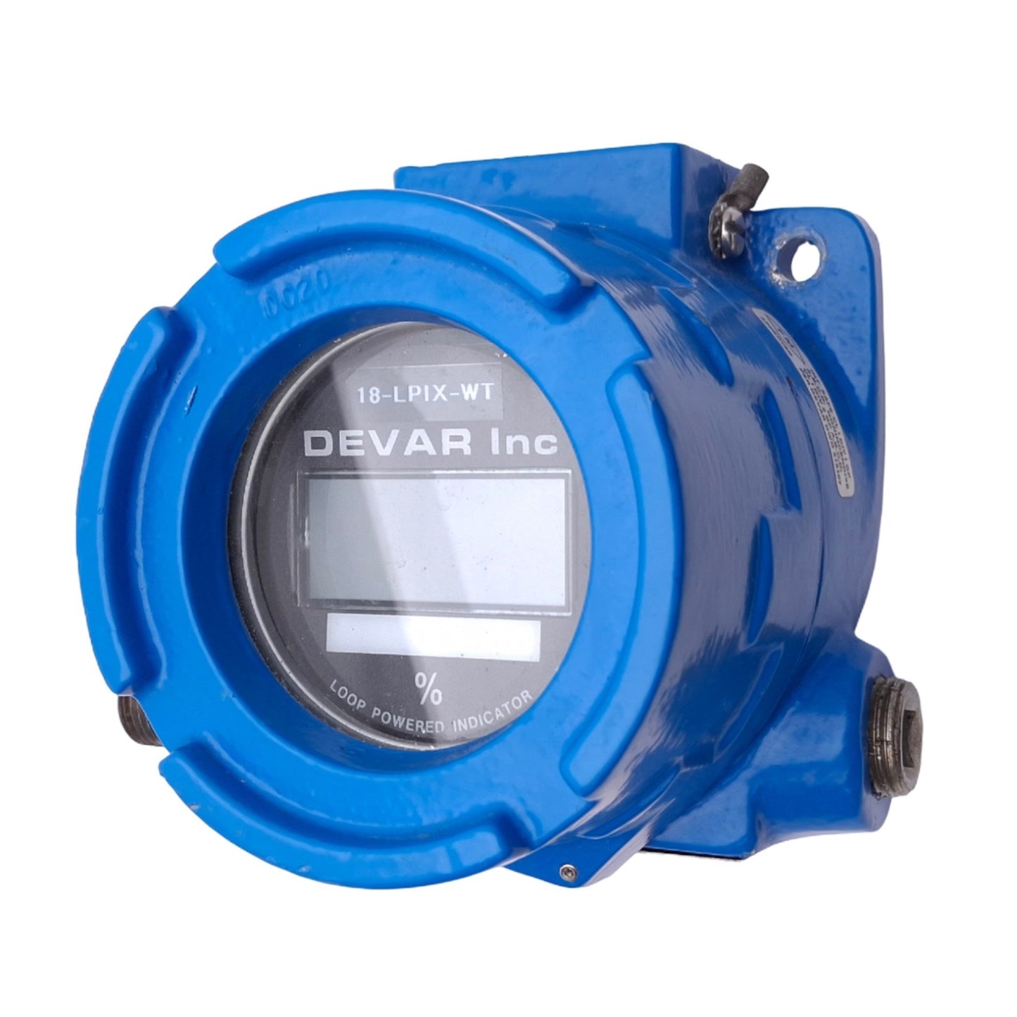 Used DEVAR 18-LPIX-WT Explosion Proof Indicator, 3-1/2 Digit, 4-20mA In, 1/2in NPT