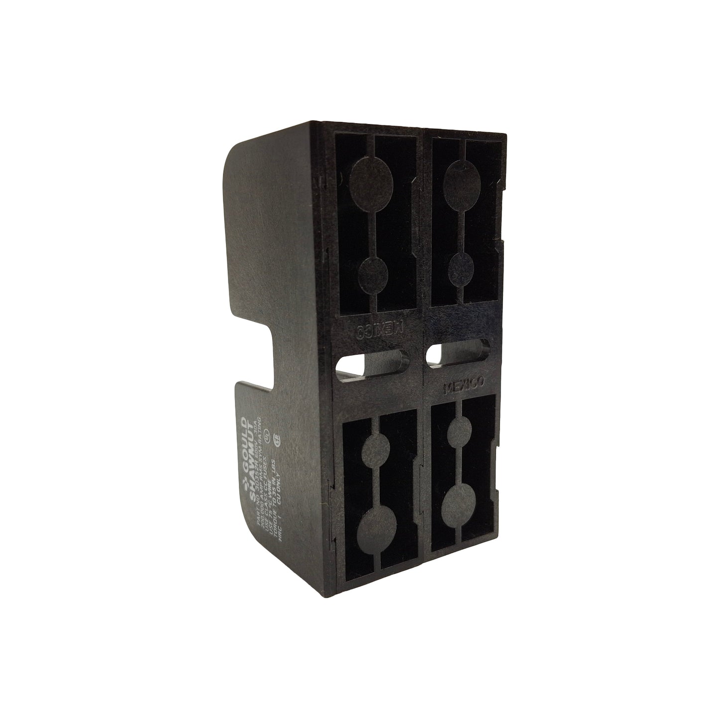 New Ferraz Shawmut 30352R Fuse Holder, 2 Pole, 30AMP, 600VAC, Class CC Fuses