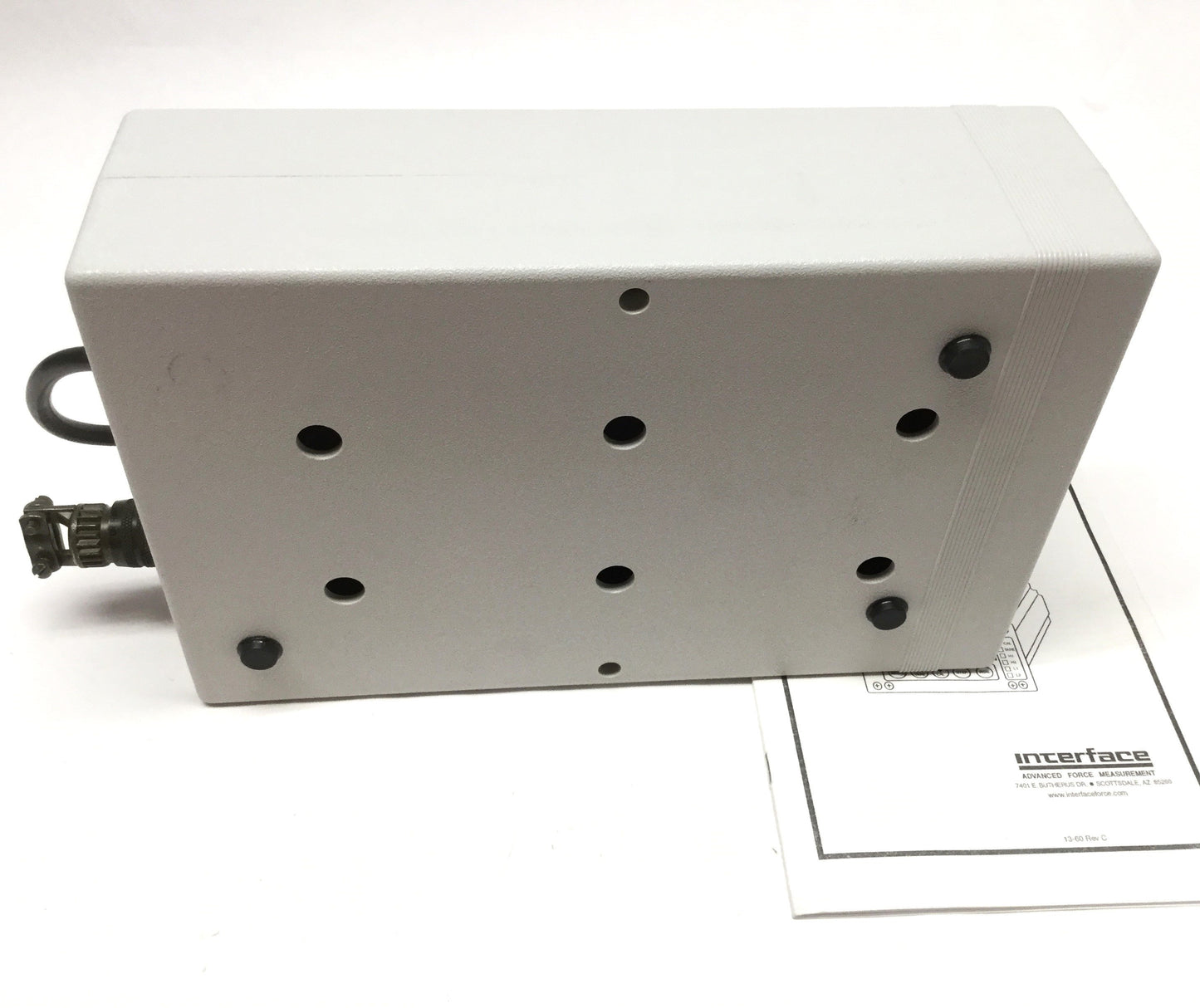 Used Interface 9820 Low Level Strain Gauge Transducer Digital Indicator, ±50mV Signal