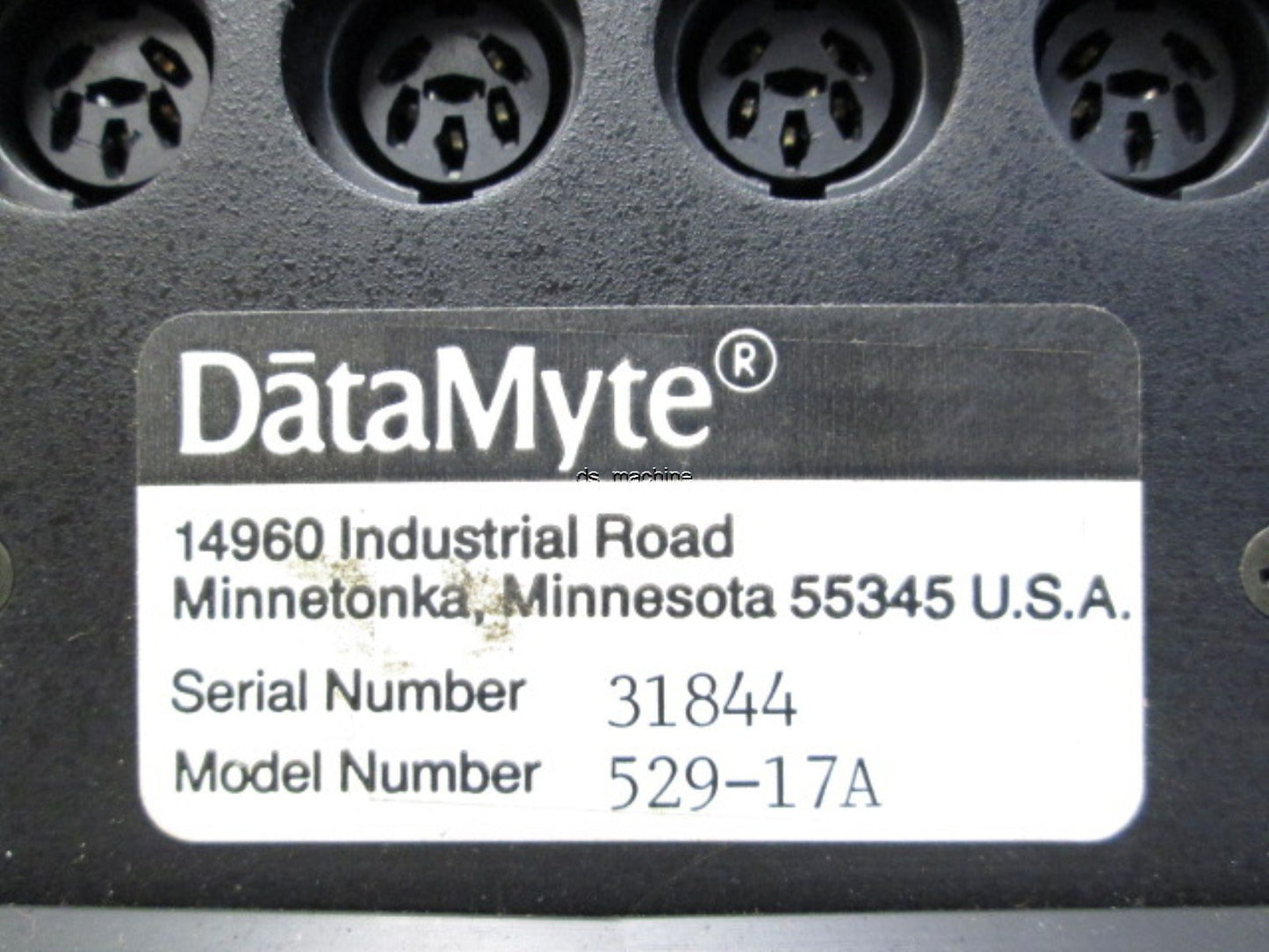 Used DataMyte 529-17-A Digital Multiplexer 8 Channel *NO BATTERY OR CHARGER*