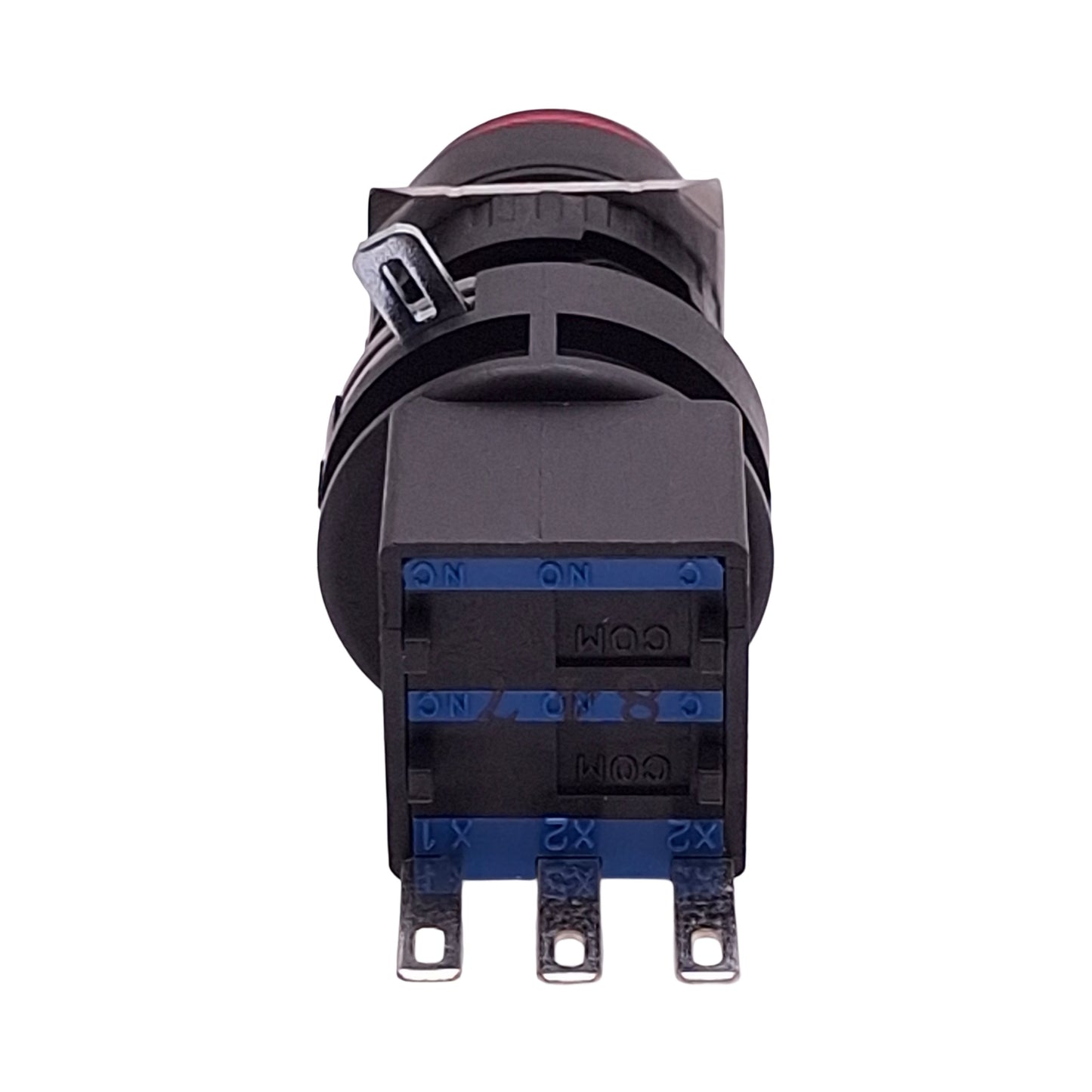 New Lot of 3 Idec LA1P-1C04R Indicator Pilot Lamp Switch, 24VDC/VAC, Red, ø16mm