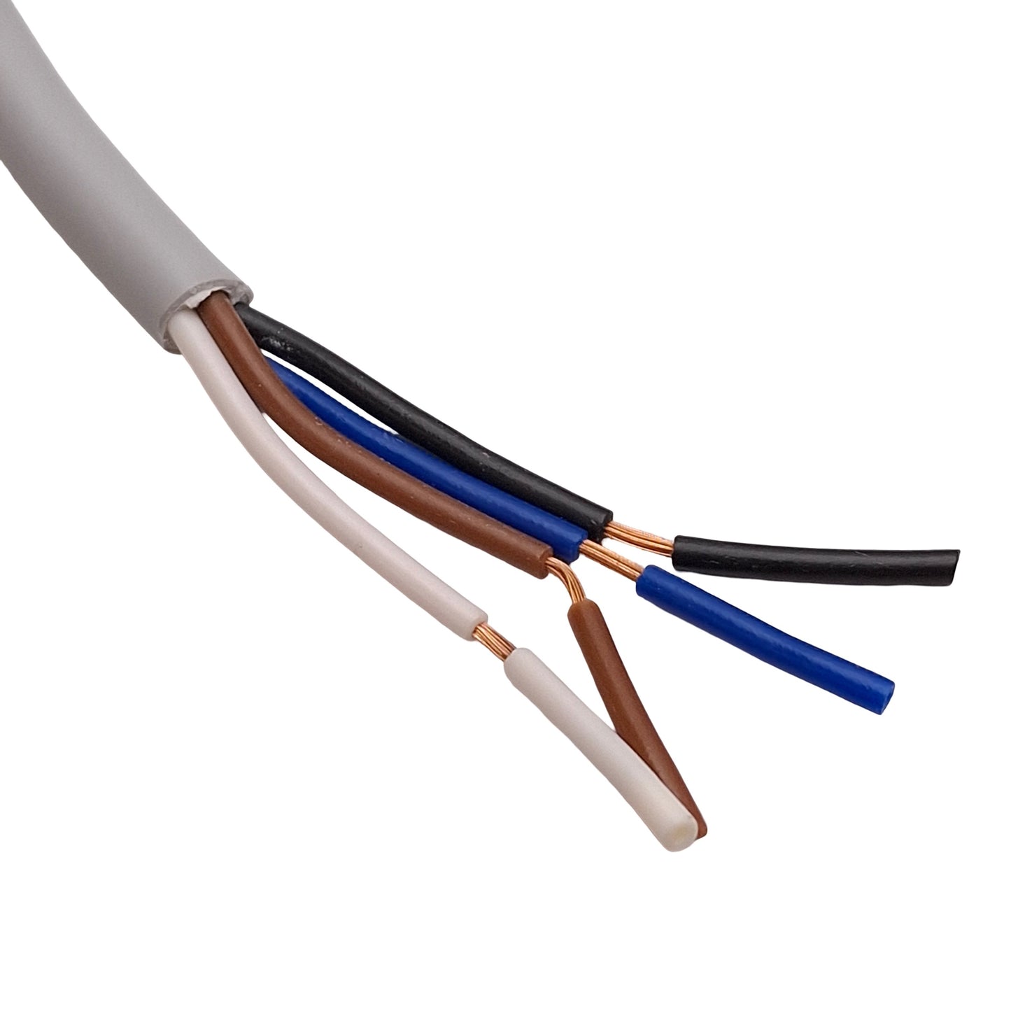 New Azbil PA5-4ISX10HK-E Connector Cable 125VDC M12 4-Pin Female to Flying Leads 10m