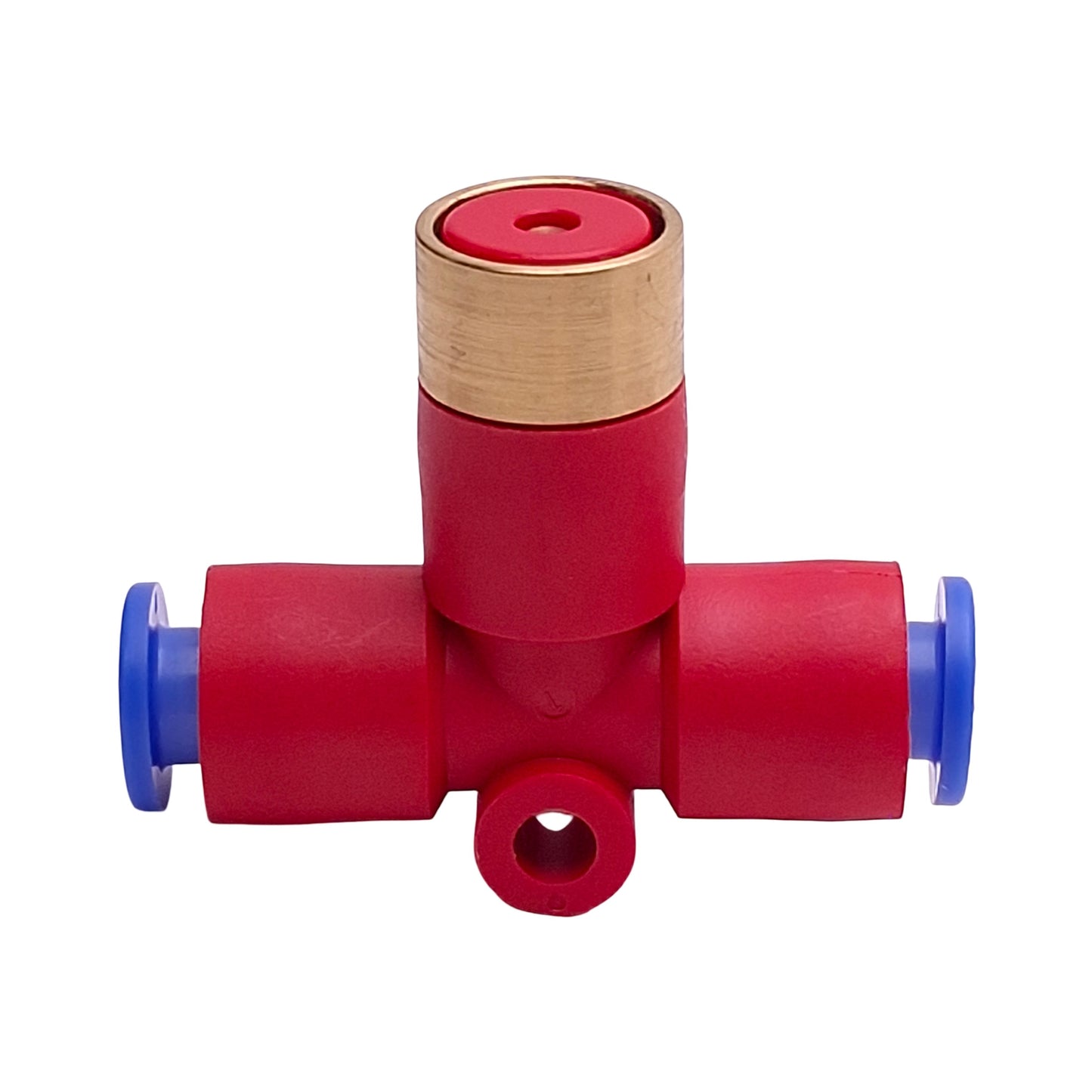 Used Lot of 5 SMC KEB06 Residual Pressure Relief Valve, ø6mm One-Touch Tube, 0-1MPa