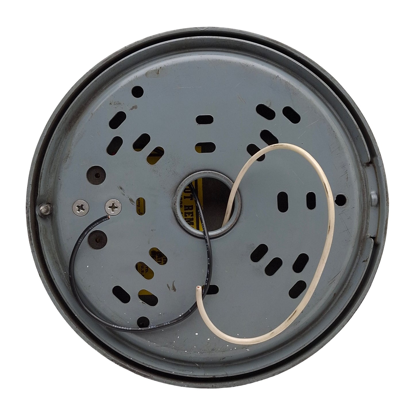 Used Edwards Signaling 340-6N5 Adaptabel AC Vibrating Bell, ø6in Gong, 120VAC 0.72A