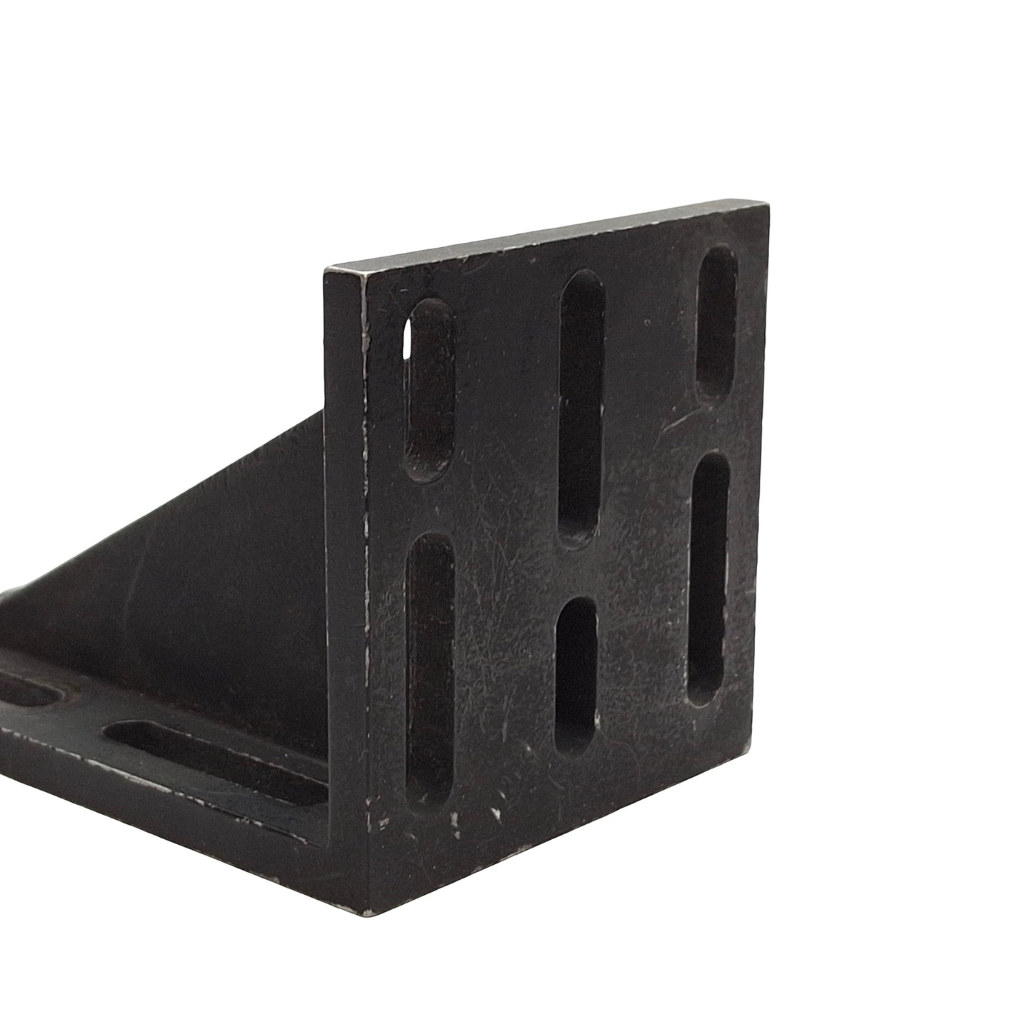 Used Newport M-360-90 Angle Bracket, Aluminum, 25mm Spacing, 1/4-20 (M6) Slots