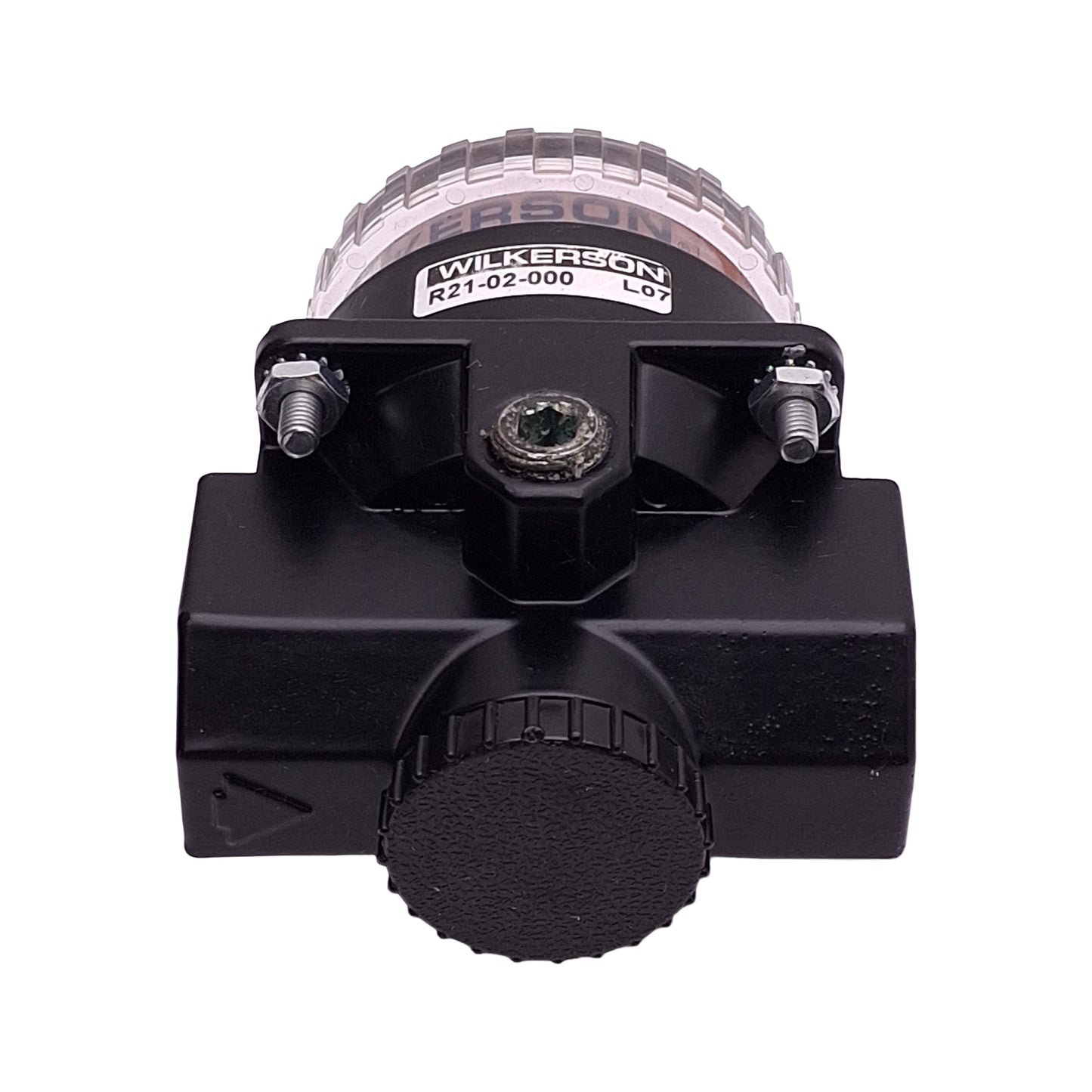 Used Wilkerson R21-02-000 Dual-Air Regulator, 1/4" NPT, 5-160psi, 300psi Max, 117scfm