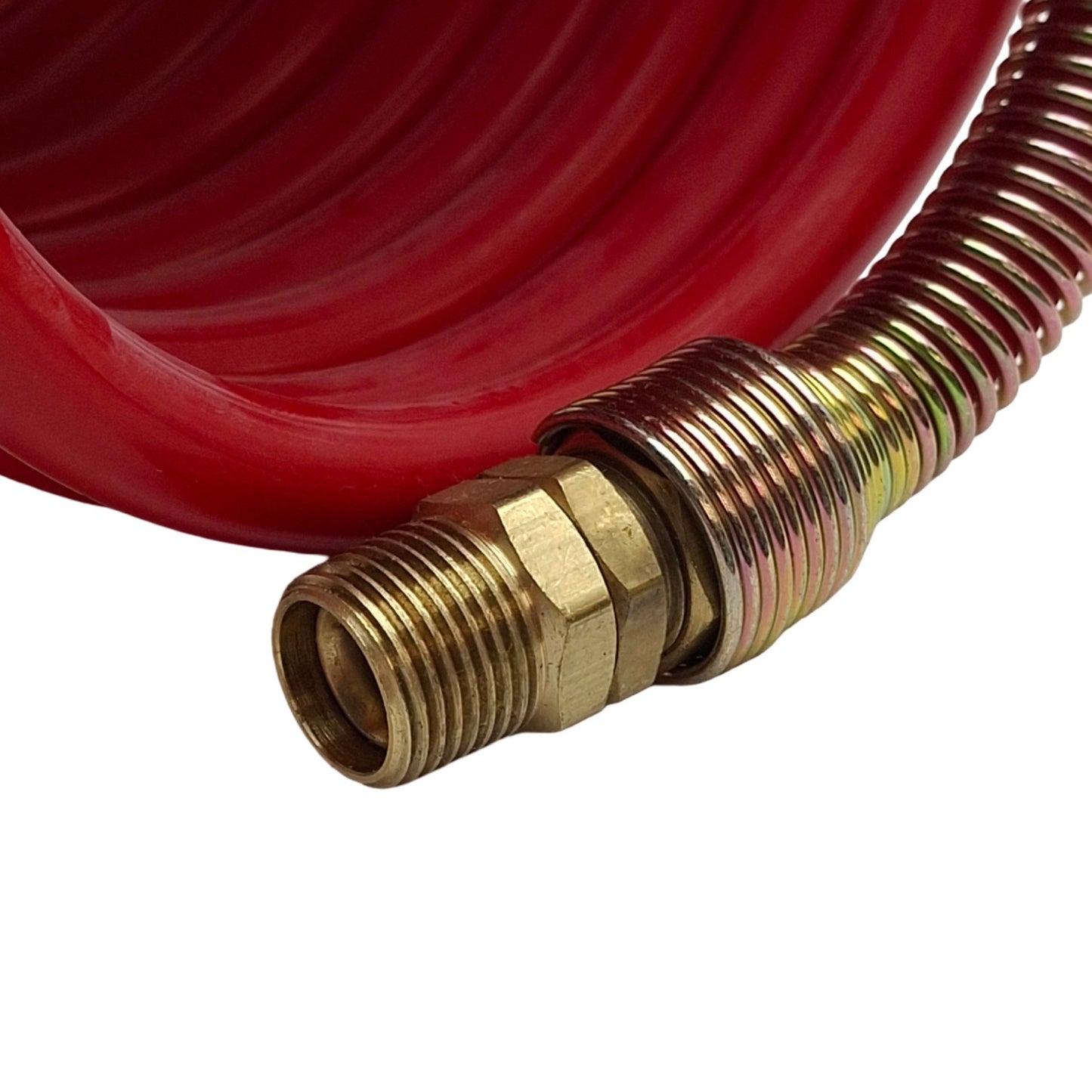 New Lot of 3 Nycoil 16251 Nylon Recoil Hose, 25ft Length x 3/8in ID, 3/8in NPT