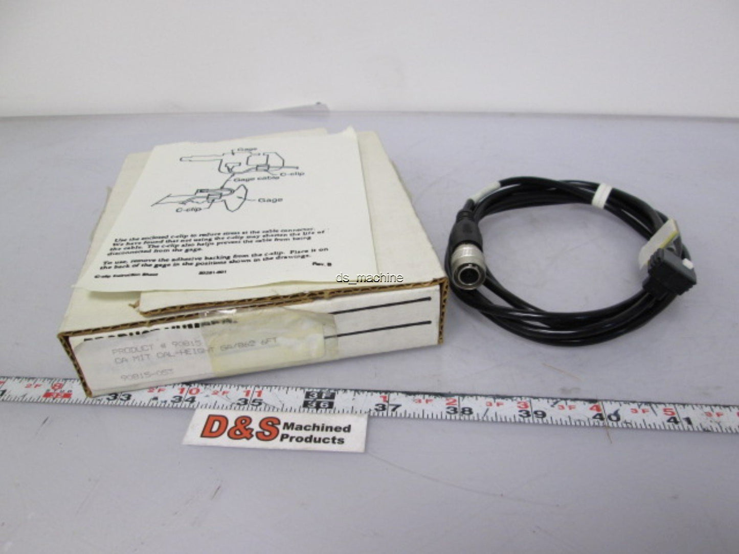 New Datamyte Federal Mogul 90815-053 Cable for Inspection Gauges Mitutoyo Height 862