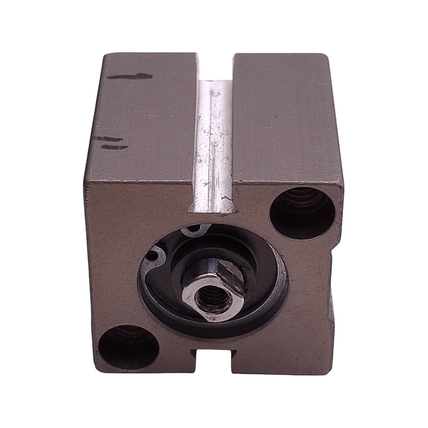 Used Fabco-Air SQF-04X1/4-E Pneumatic Cylinder ø3/4" Bore 1/4" Stroke, #10-32, 150psi
