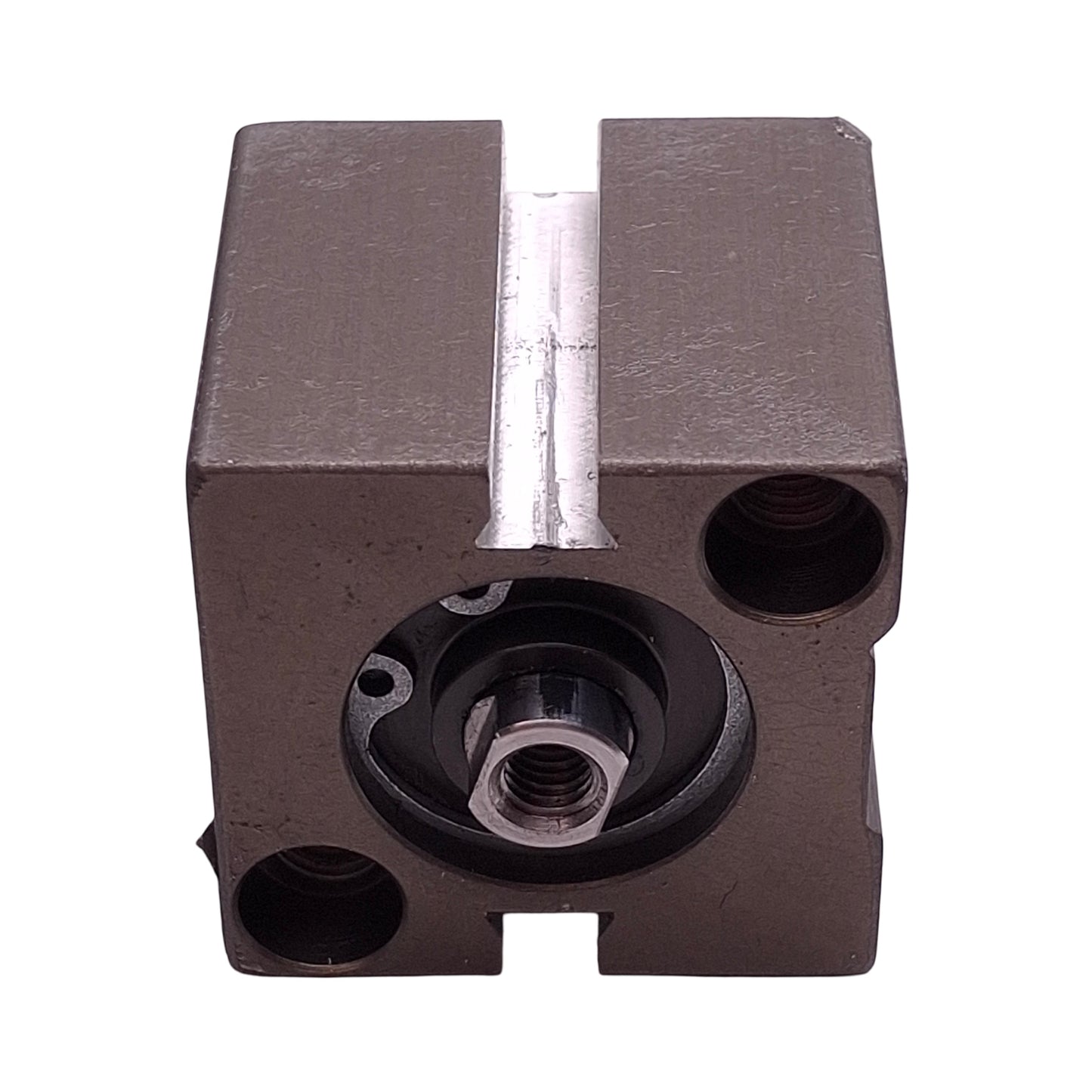 Used Fabco-Air SQF-04X1/8-E Pneumatic Cylinder ø3/4" Bore 1/8" Stroke, #10-32, 150psi