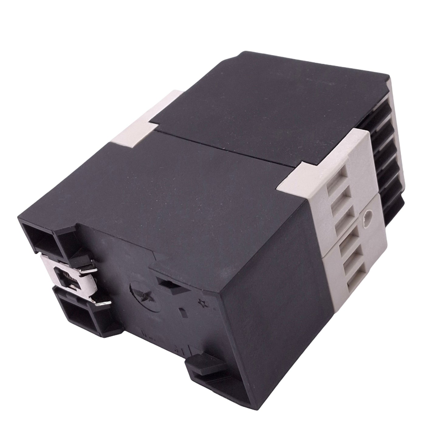 Used Entrelec 2.423.418.00 Power Supply, 90-260VAC In, 24VDC 1A Out, DIN Rail