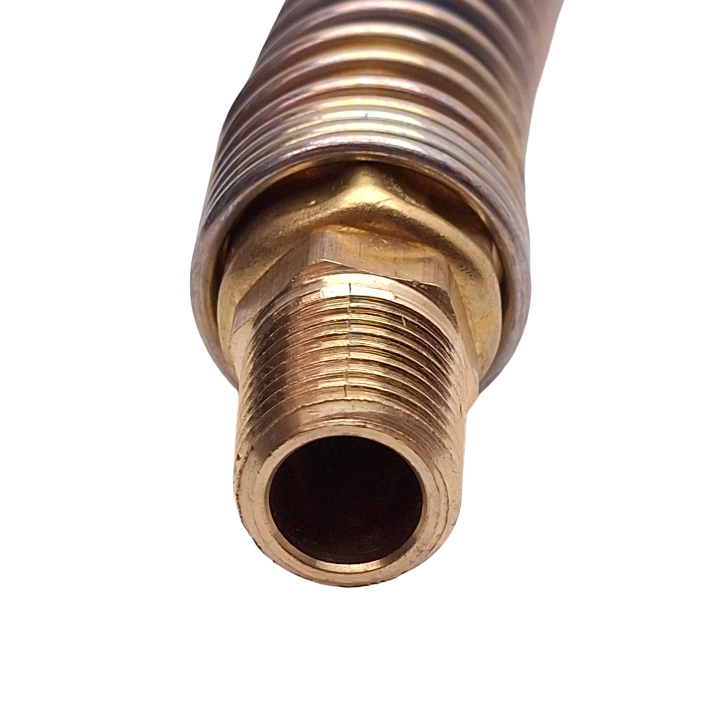 New Exair 9262 Flexible Stay Set Hose 1/4in NPT Male x 1/8in NPT Female, 12in Length