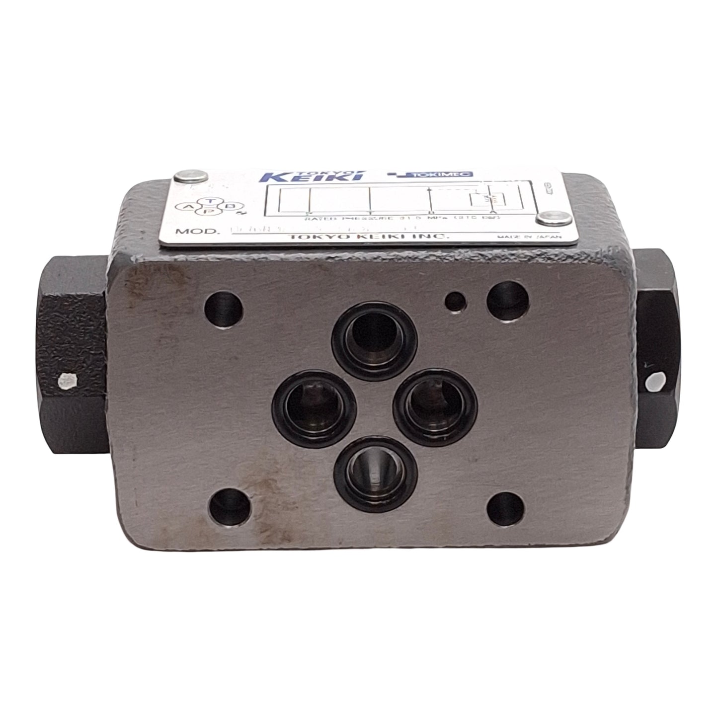New – Open box Tokyo Keiki TGMPC-3-ABK-51 Hydraulic Check Valve, 0.1-31.5MPa, ISO 4401-03