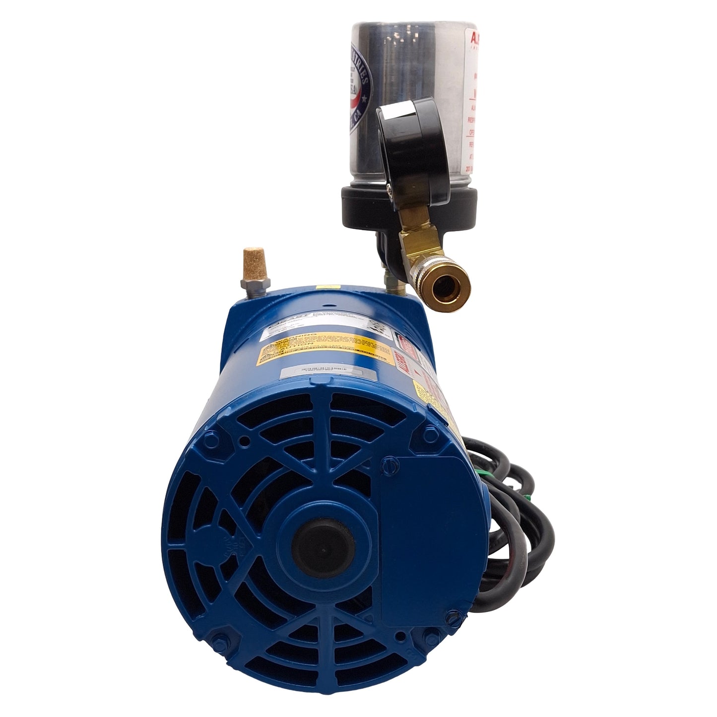 Used Allegro A300 Breathing Air Pump, 0.3µm Filter, 0-5CFM, 2-12psi, 115/230VAC