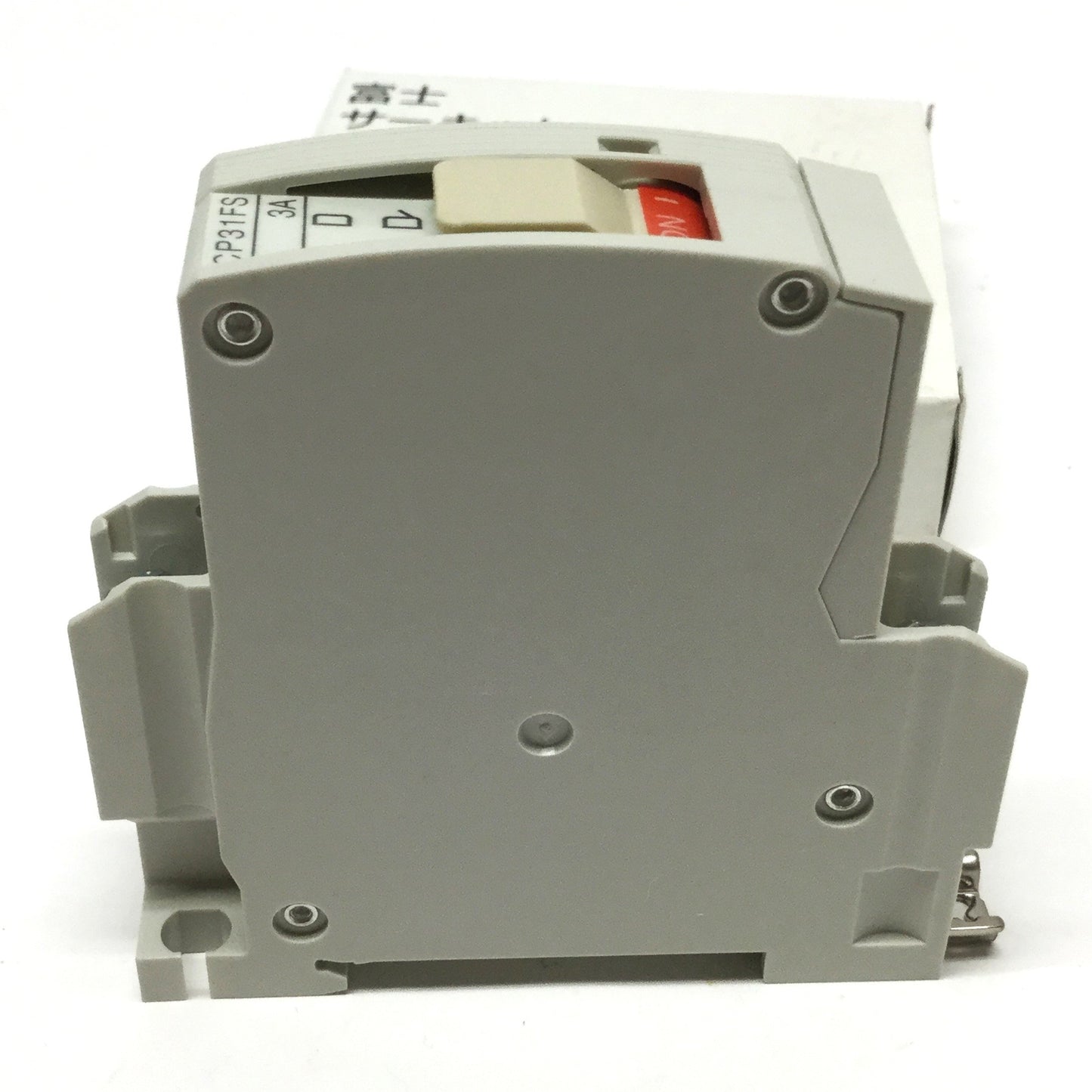 New Fuji CP31FS/3D Circuit Breaker 1-Pole, Long Time Trip w/Inertia Delay 3A, 240VAC