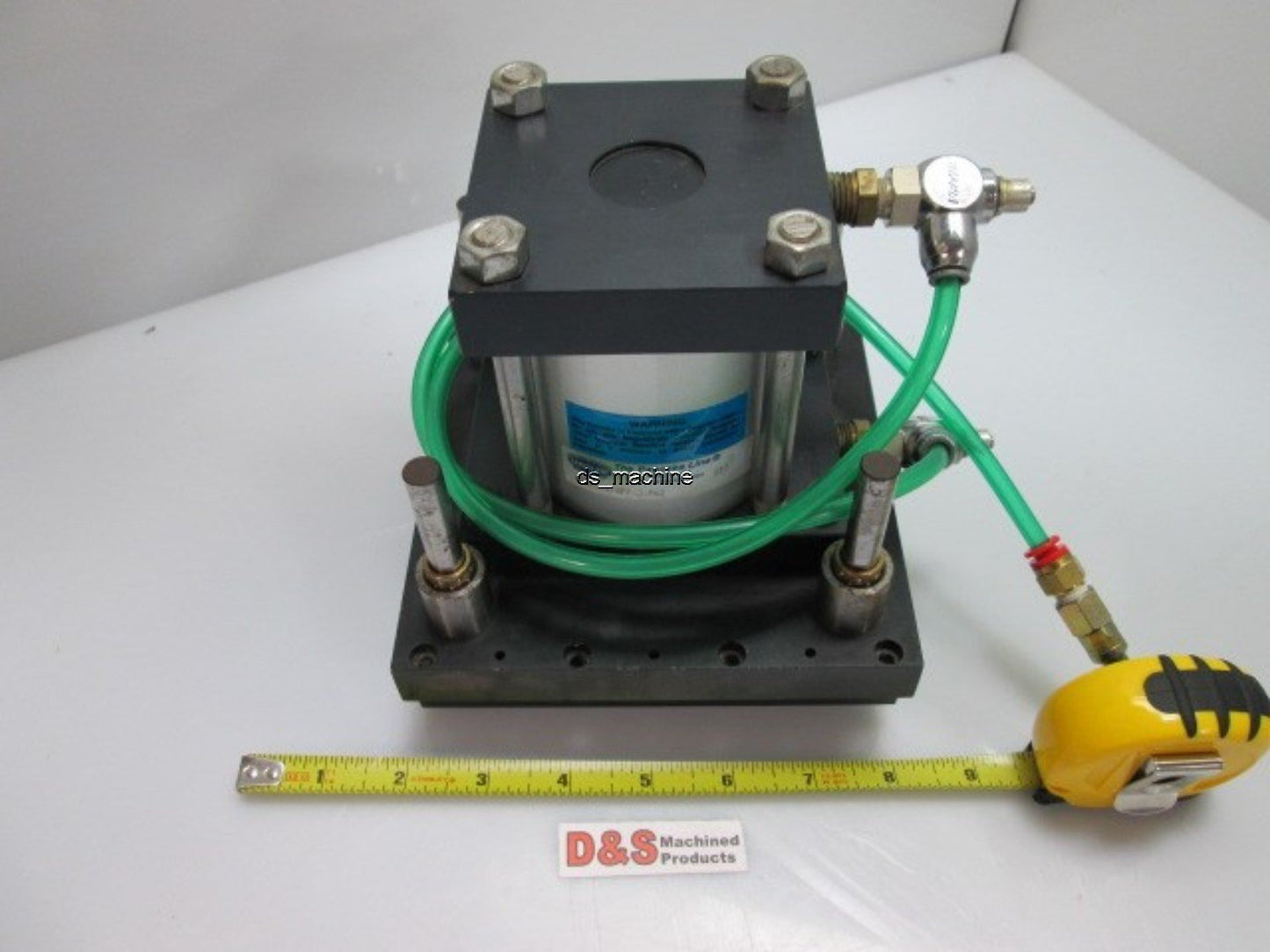 Used Fabco-Air HP3X1-1/4FF-J-PA2 Pancake Cylinder 1-1/4" Bore 2" Stroke