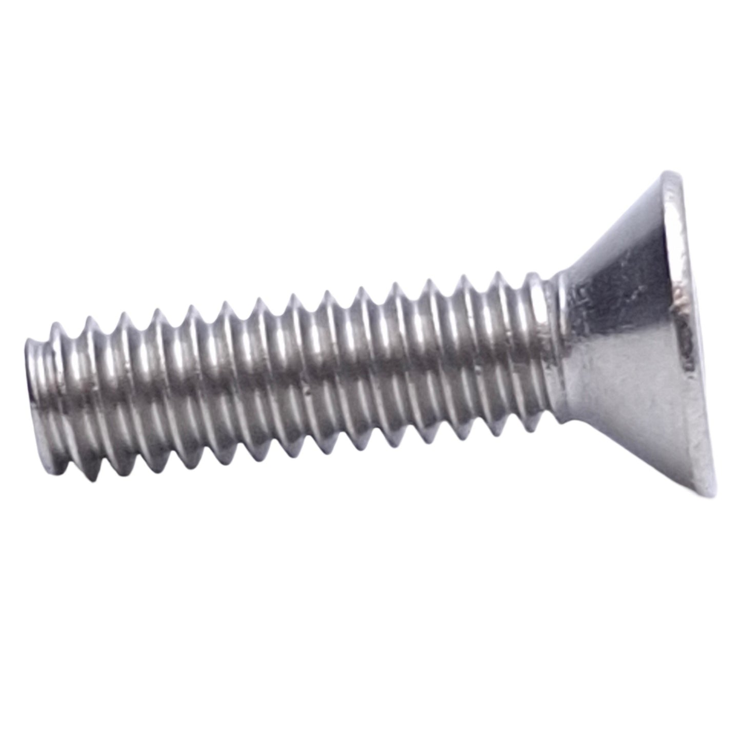 New – Open box Lot of 80 MSC 67560243 Stainless Steel Flat Socket Cap Screw 1/4-20 Thread, 1in