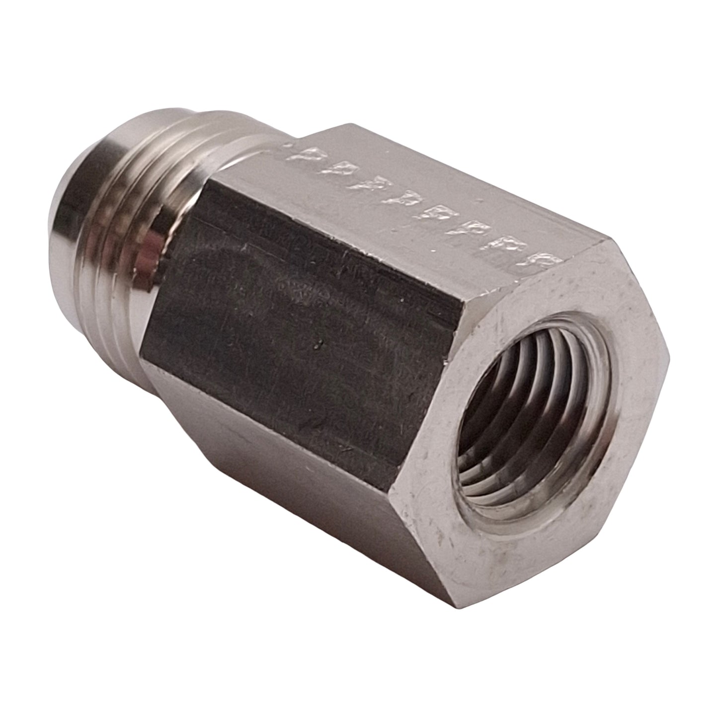 New Lot of 3 Parker 8-4 GTX-SS Triple-Lok 37° Flare Fitting, JIC -8, 1/4" NPT Female