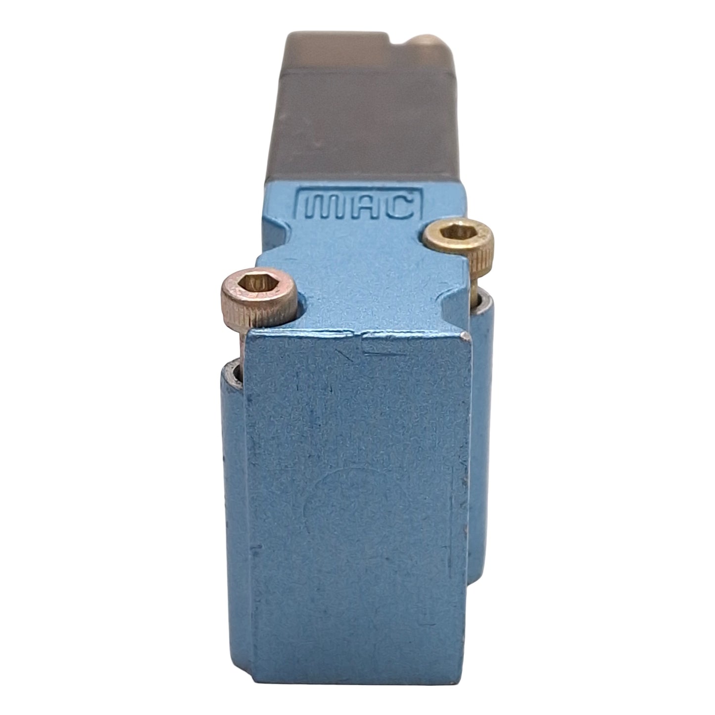 Used Mac 36A-B50-JEJP-1FP Solenoid Valve, Plug-In, 3/2-Way, Vacuum~120psi, 15VDC Coil