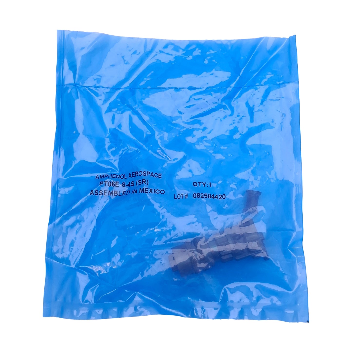 New Amphenol Aerospace PT06E-8-4S-SR Connector, 4-Pin Size 8-4 MIL-DTL-26482 Female