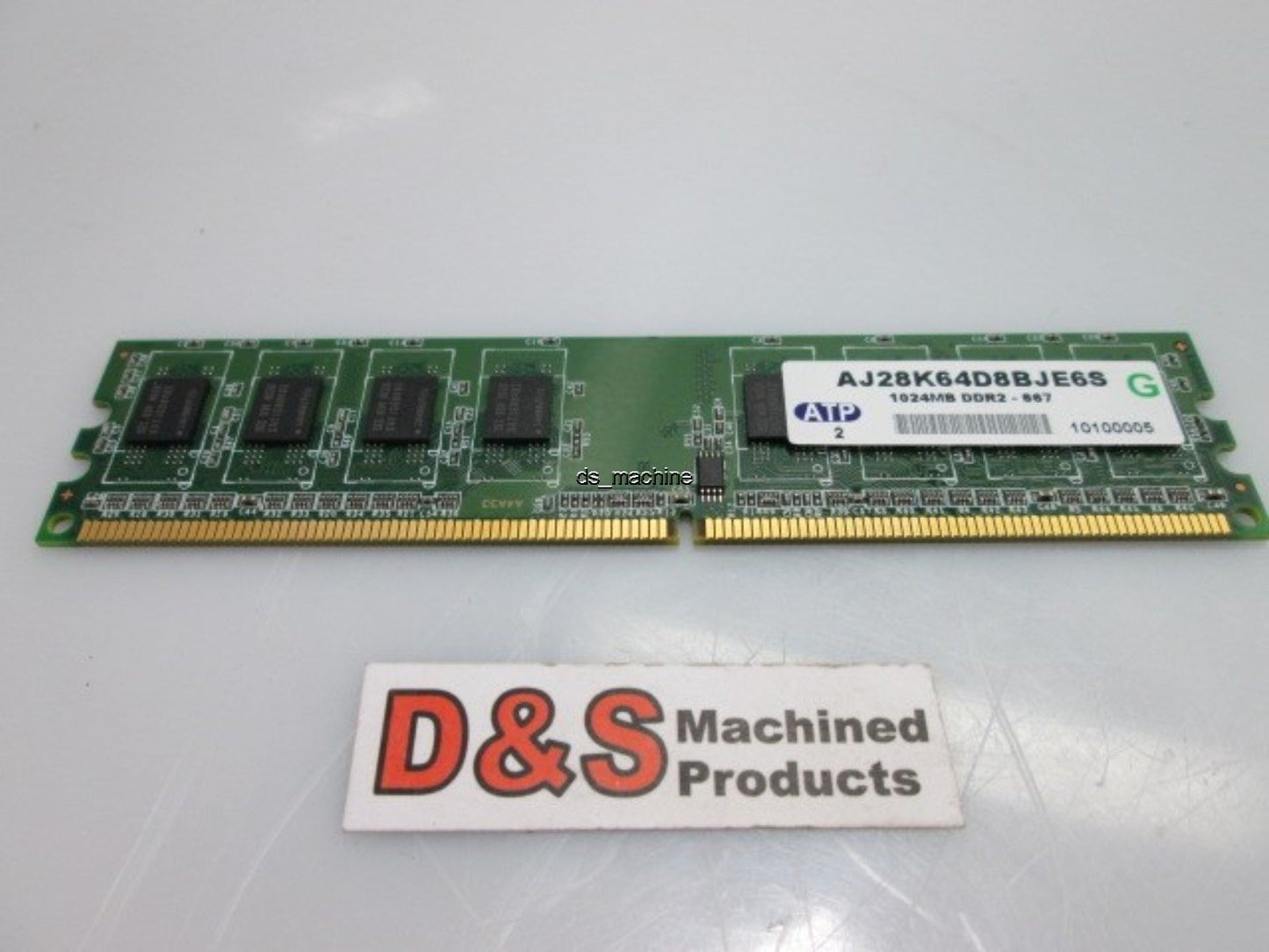 Used ATP Electronics AJ28K64D8BJE6S RAM Memory Module 1024MB DDR2 667MHz