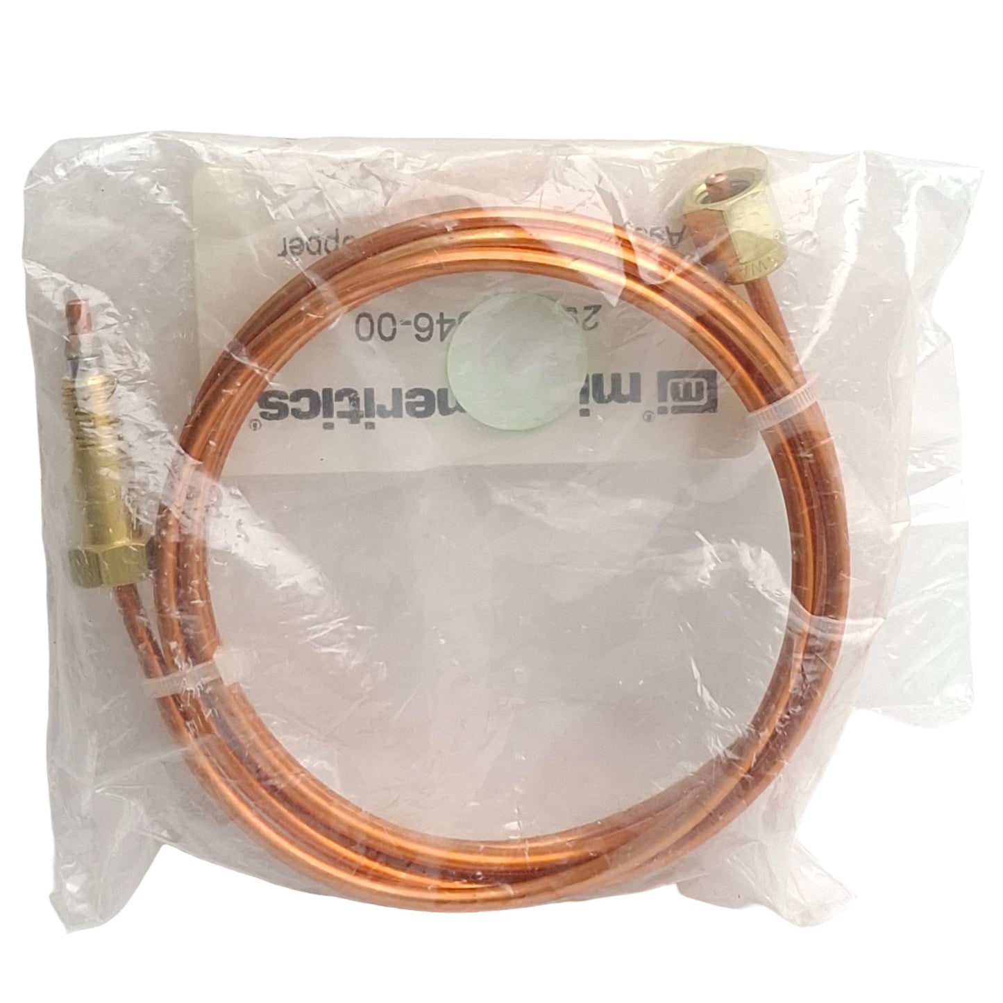 New Micromeritics 290-25846-00 Gas Inlet Line Assembly ø1/8in x 6ft, For 3Flex