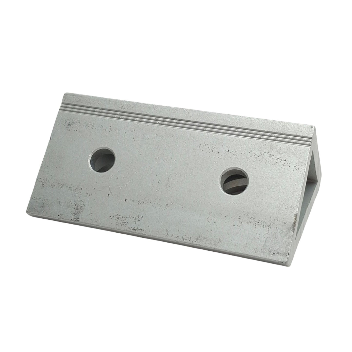 Used Lot of 4 80/20 45-4334 Wide Gusseted Inside Corner Bracket, 45 Series, 87 x 45mm