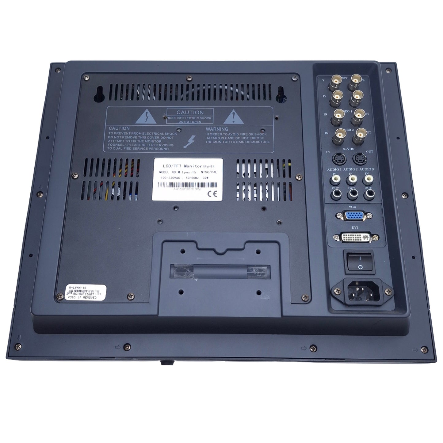 Used Marshall M-Lynx-15 LCD Monitor 15" 1024 x 768, NTSC/PAL, BNC S-Vid VGA DVI