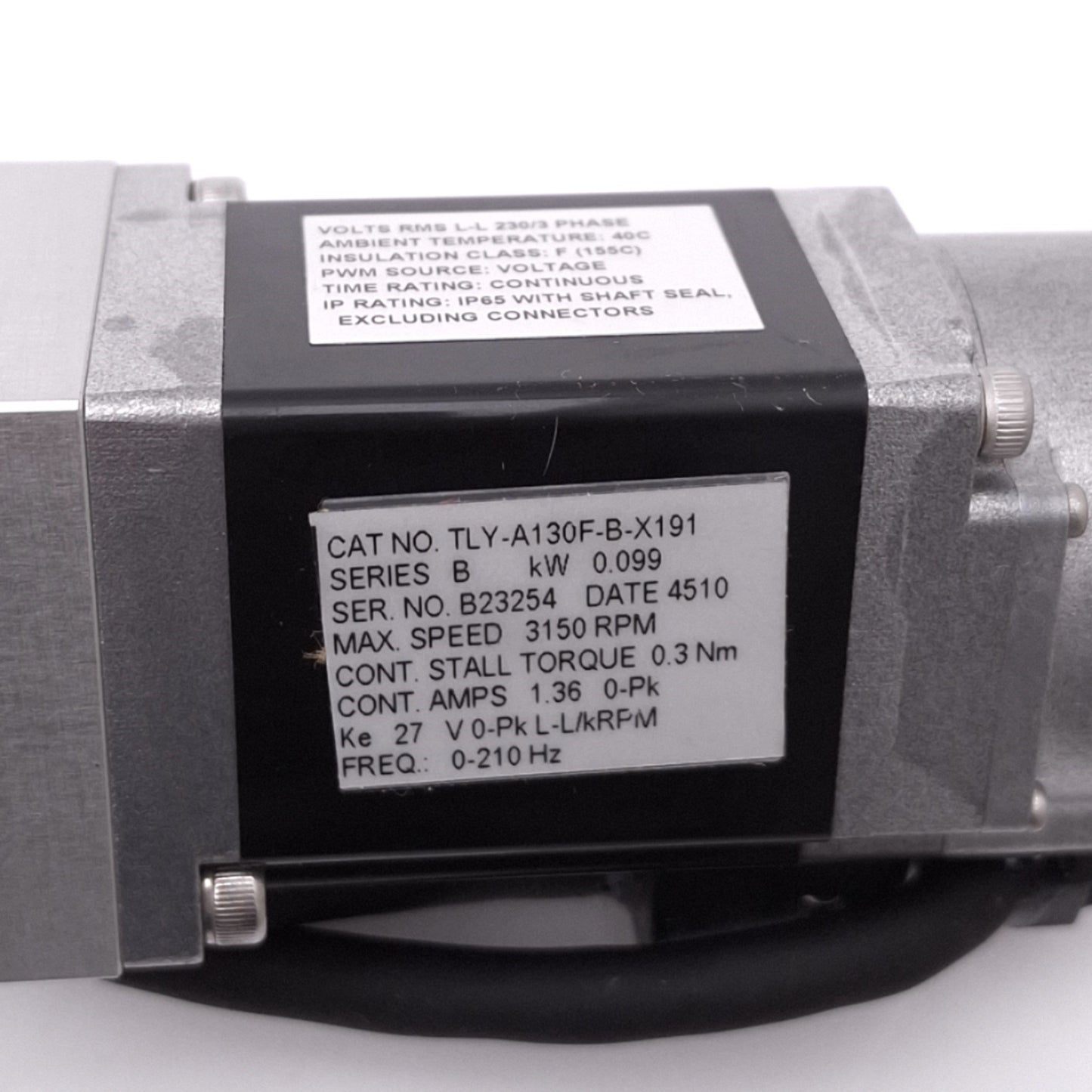 Used Allen Bradley TLAR-A1100B-B2A Electric Cylinder, 100mm Stroke, 300N Max, 150mm/s