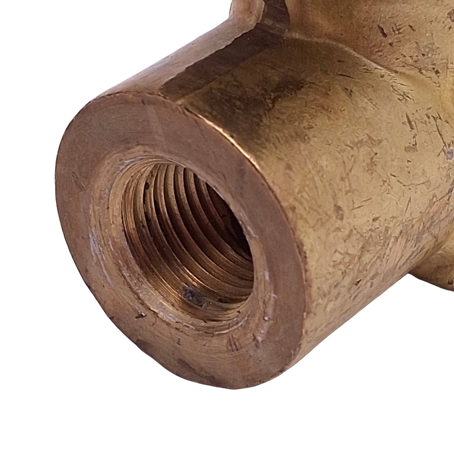 Used Rego 9453DA Brass Shut-Off Valve, 2-Way, 3/8in x 3/8in Female NPT, 42bar Max