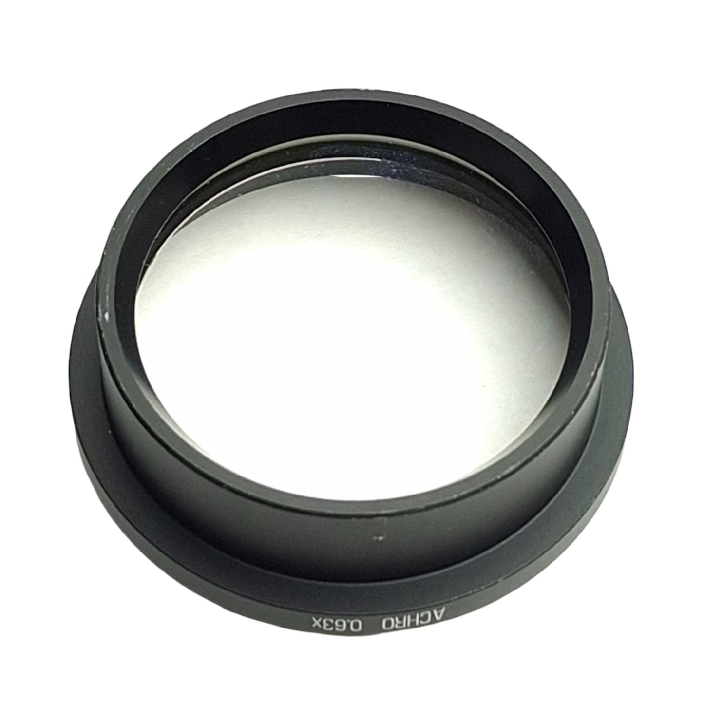 Used Leica 10450160 Achromatic Objective Stereo Microscope Lens 0.63x, 148mm WD, M60