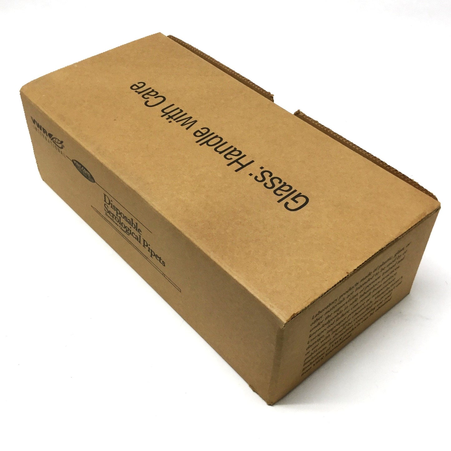 New Lot of 100 VWR 53283-774 PYREX Serological Pipettes, Glass, 5mL x 0.1mL Grad