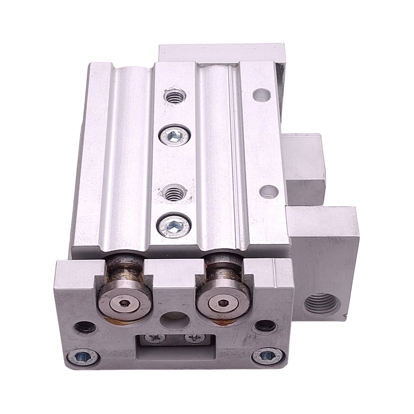 Used SMC MXS16-30 Guided Cylinder Slide Table, ø16mm Bore, 30mm Stroke, M5, 0.7MPa