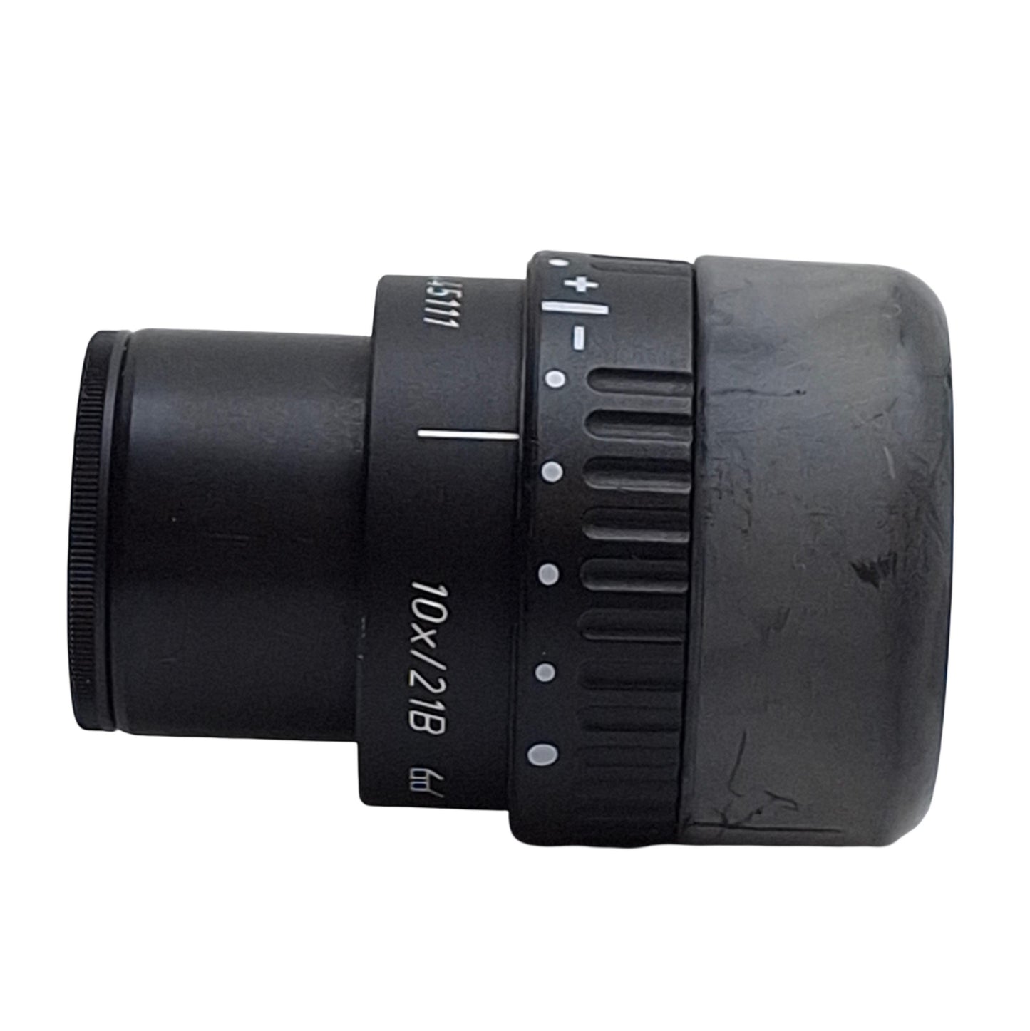 Used Leica 10445111 Microscope Eyepiece, 10x Mag, 21mm FOV, ø30mm Tube, M Series