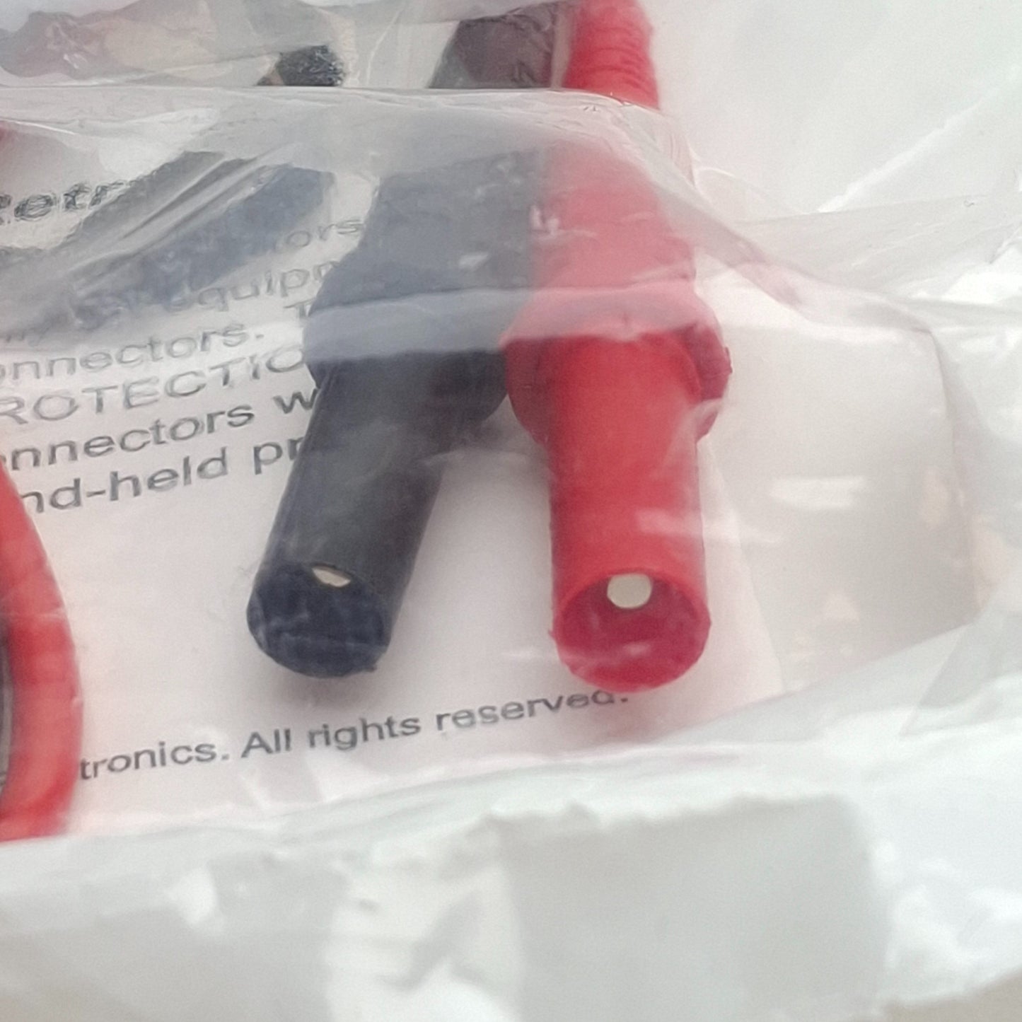 New Pamona 1903307 6358 Test Leads, DMM Plug to Retractable Sheath, 18AWG, 48in