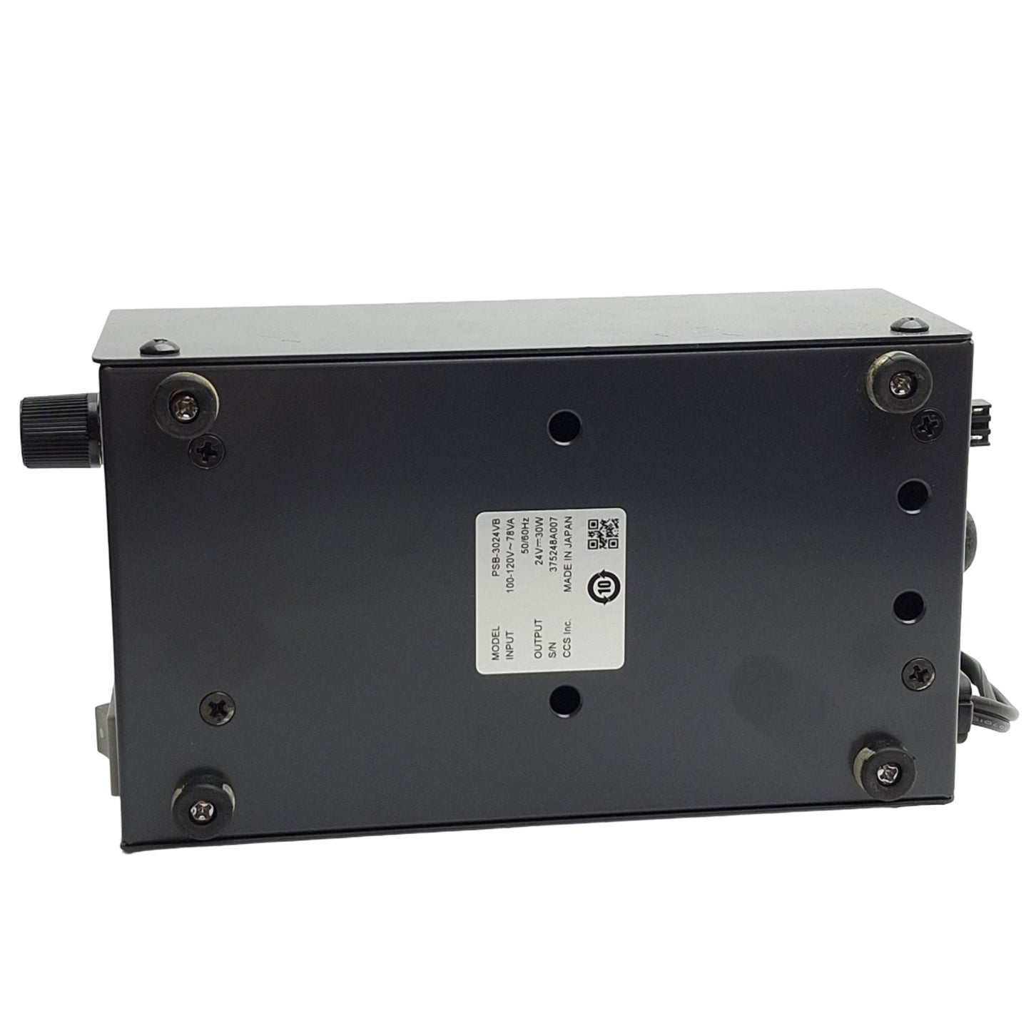 Used Cognex CCS PSB-3024VB Analog LED Light Control Unit, 120VAC In, 24VDC 30W Out