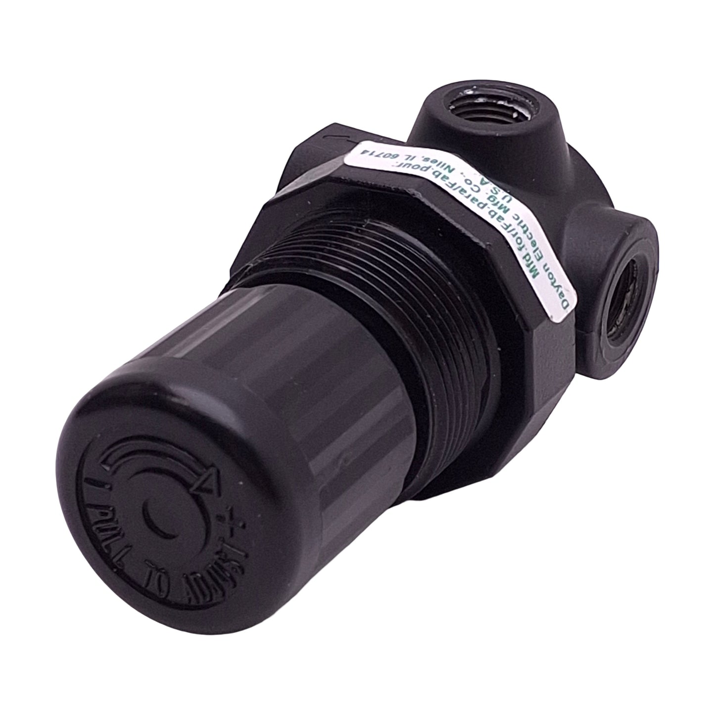 Used Speedaire 4ZM07 Pneumatic Regulator, 300psi In, 125psi Set, 14cfm, 1/8in NPT