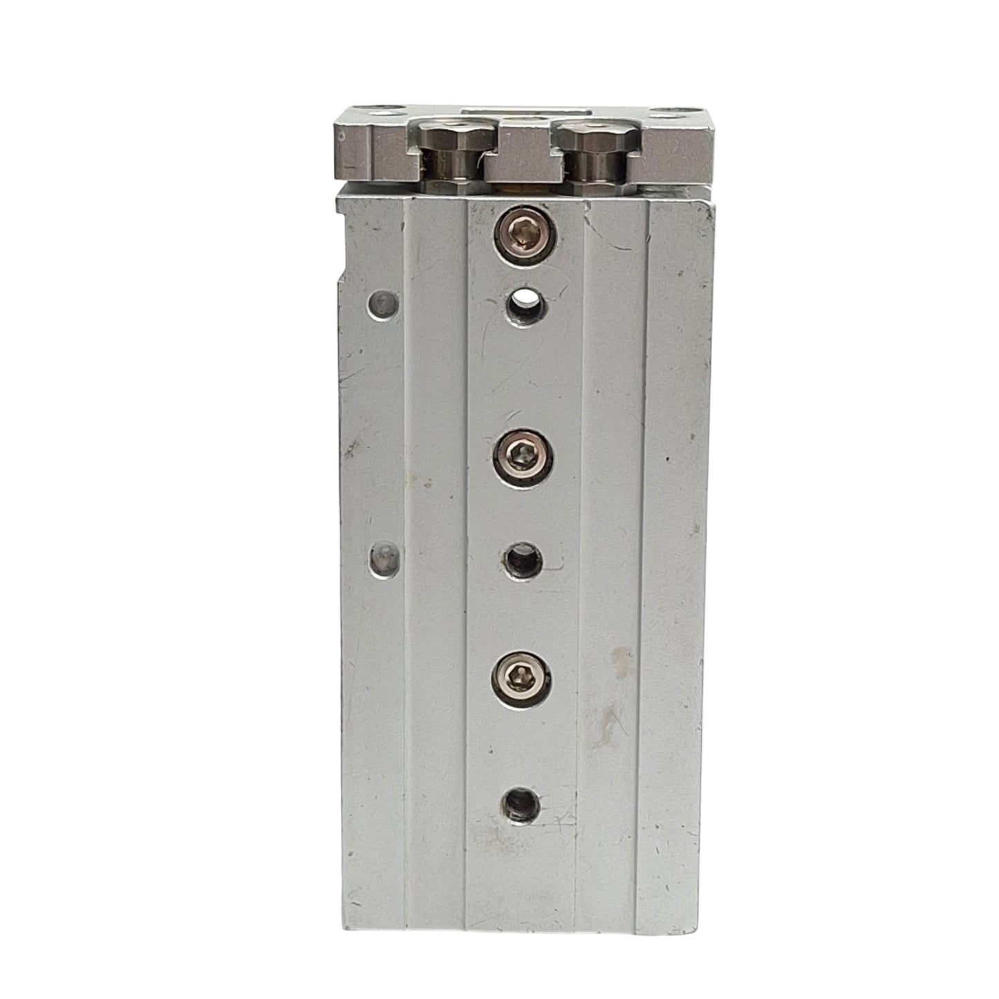 Used SMC MXS8-40 Air Slide Table Dual Rod Guided Cylinder, 8mm Bore, 40mm Stroke