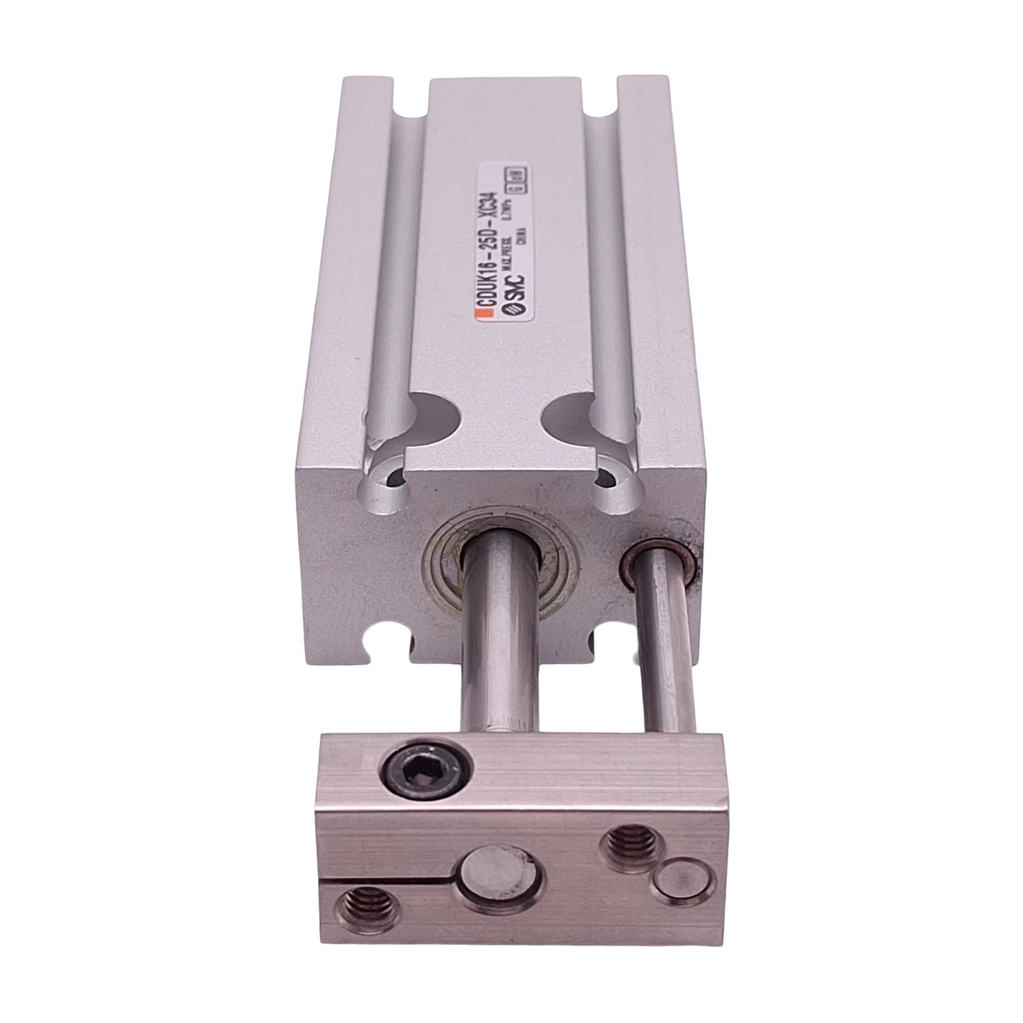 New SMC CDUK16-25D-XC34 Free Mount Cylinder, ø16mm Bore, 25mm Stroke, M5x0.8, 0.7MPa
