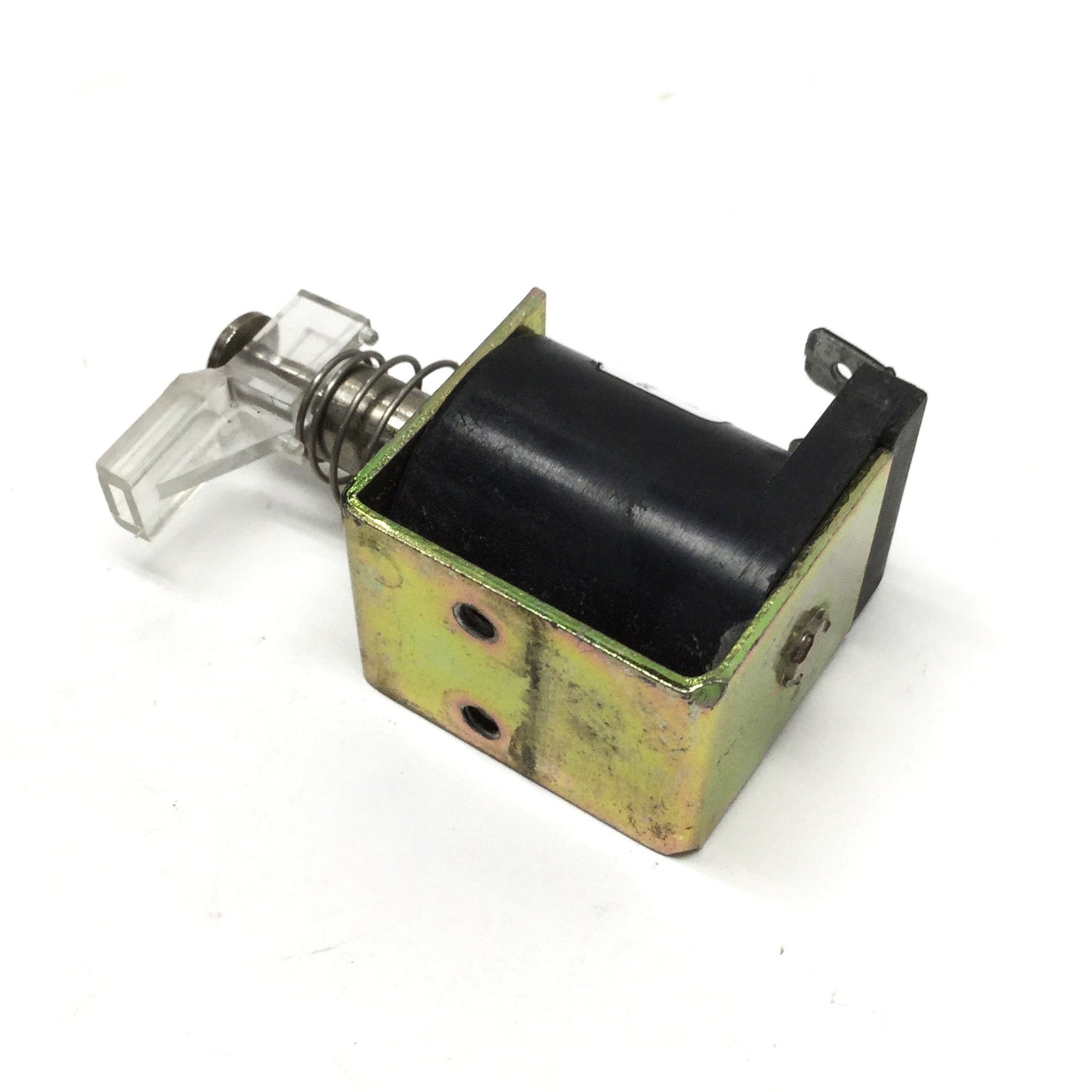 Used Dormeyer C33-2022-0024 Open C Frame Pull Solenoid, 24VAC 60Hz Coil, 1/2" Stroke