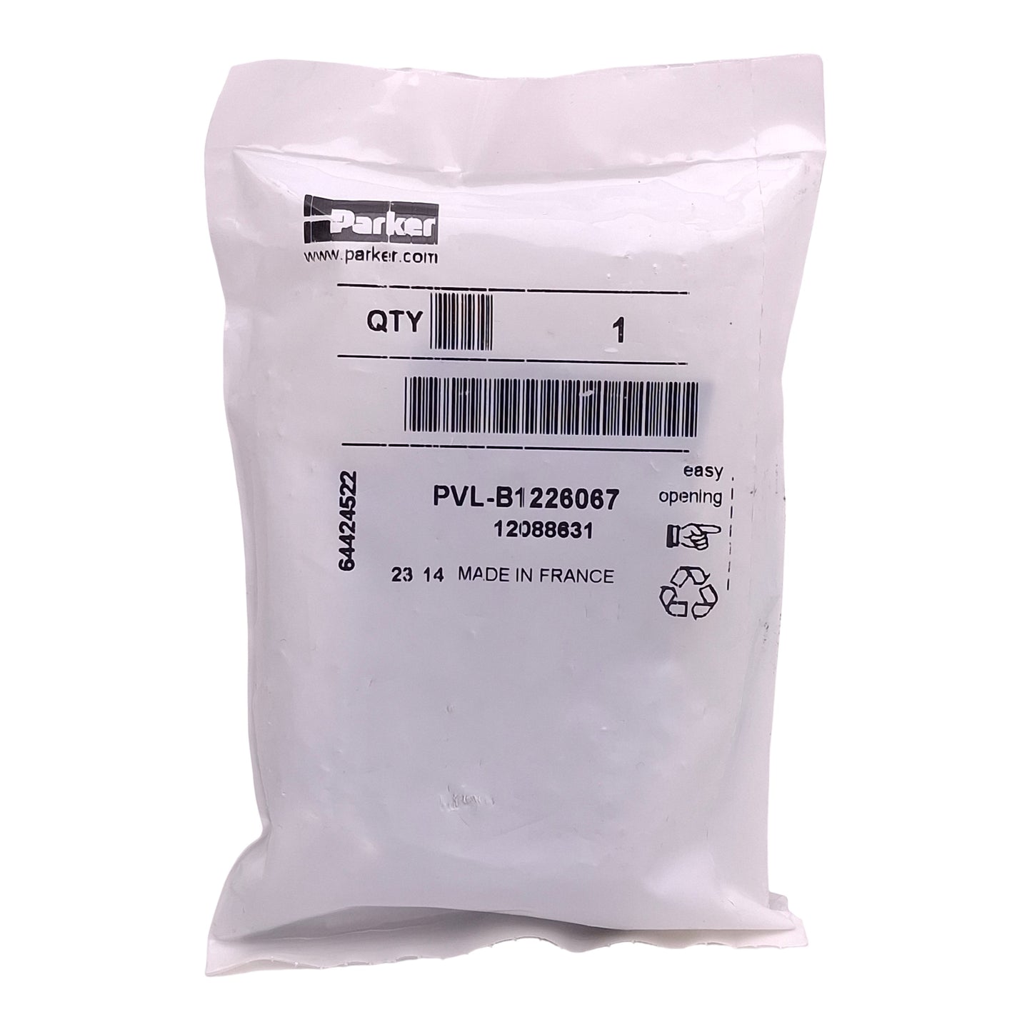 New Parker PVL-B1226067 Inline Valve Module, 5/2-Way Double Acting, ø1/4in Push-In