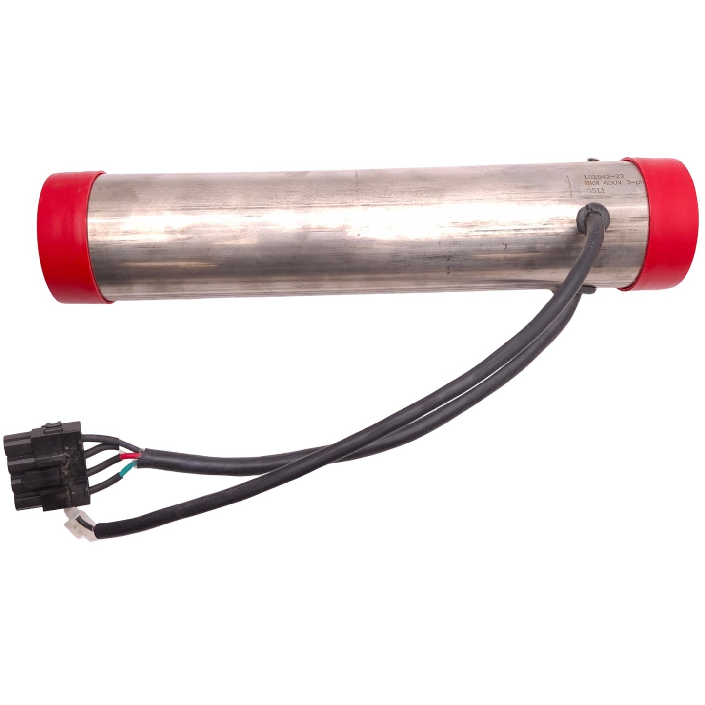 Used Conair 181842-23 Tube Heater 4kW, 3-Phase 480V, 12-1/8" Length, ø2-1/2 Rod