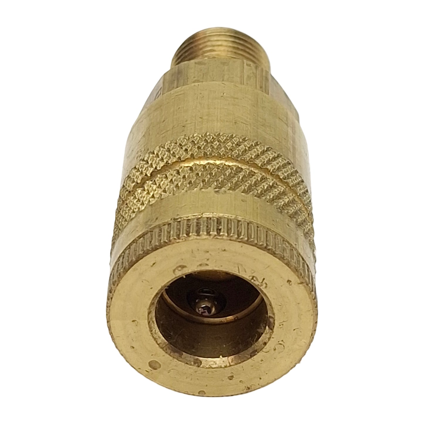 Used Lot of 2 Parker B22 Quick-Connect Pneumatic Coupler, 1/4in Male NPT x 1/4in Body
