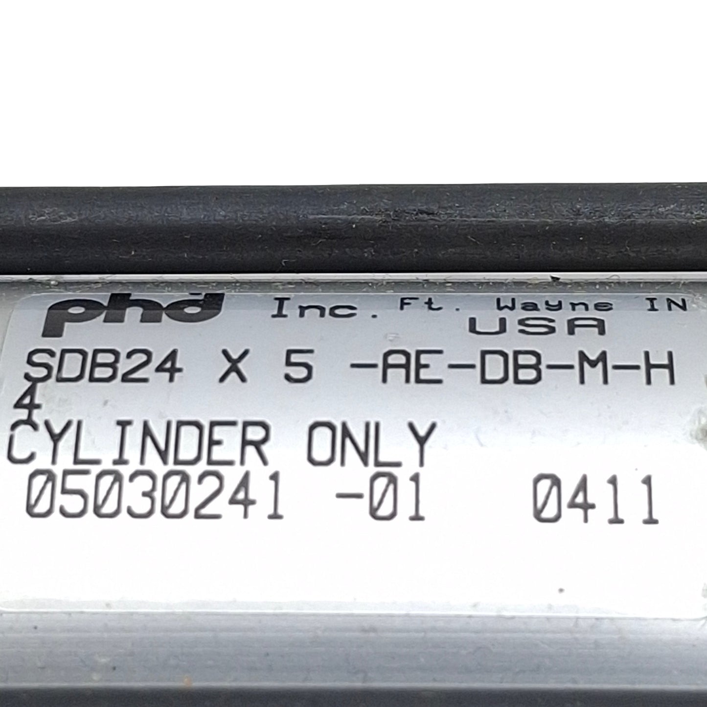 Used PHD SDB24X5-AE-DB-M Versatile Thruster Pneumatic Slide, 1-1/8in Bore, 5in Travel