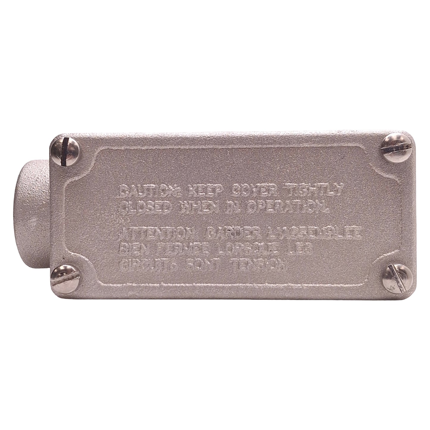 Used Crouse-Hinds OELB3 Conduit Body With Cover 1" Hub Size, 5-1/16"x2-3/8"x2-5/16"