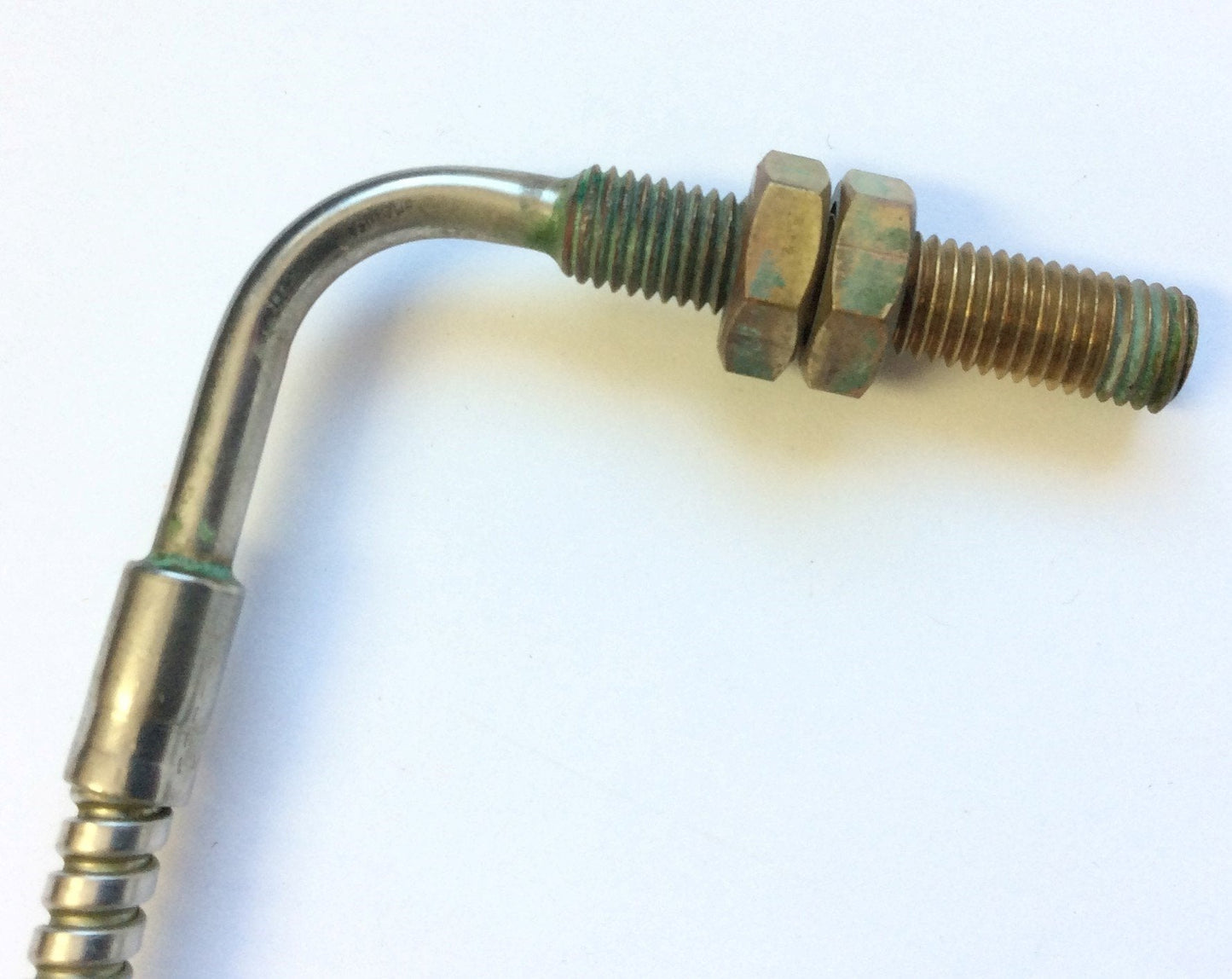Used Banner IAT15S Fiber Optic Cable w/ 90° Elbow, Core Diameter: 1.6mm, 21389